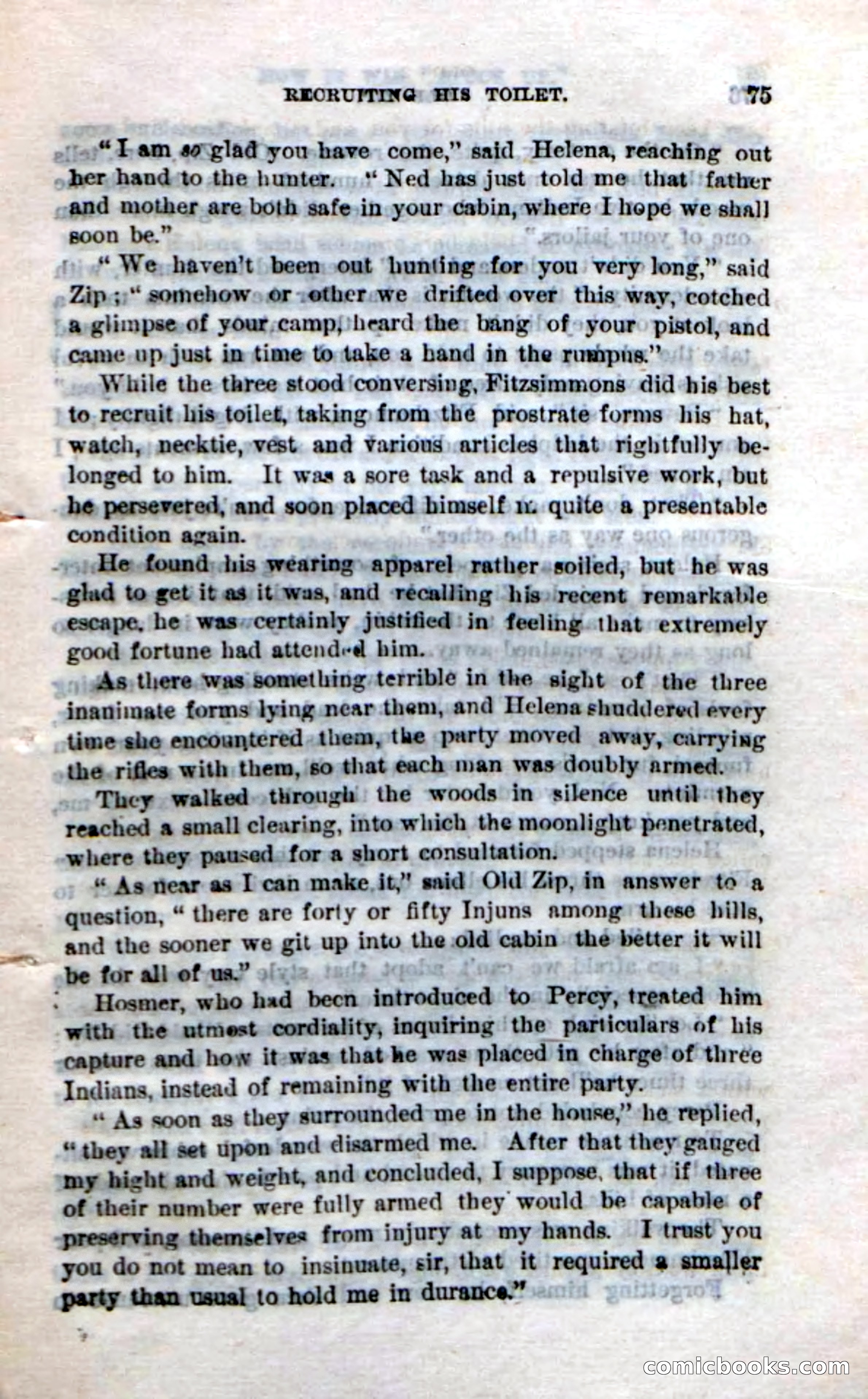 Beadle's Dime Novels No. 239: Old Zip — page 71 of 100