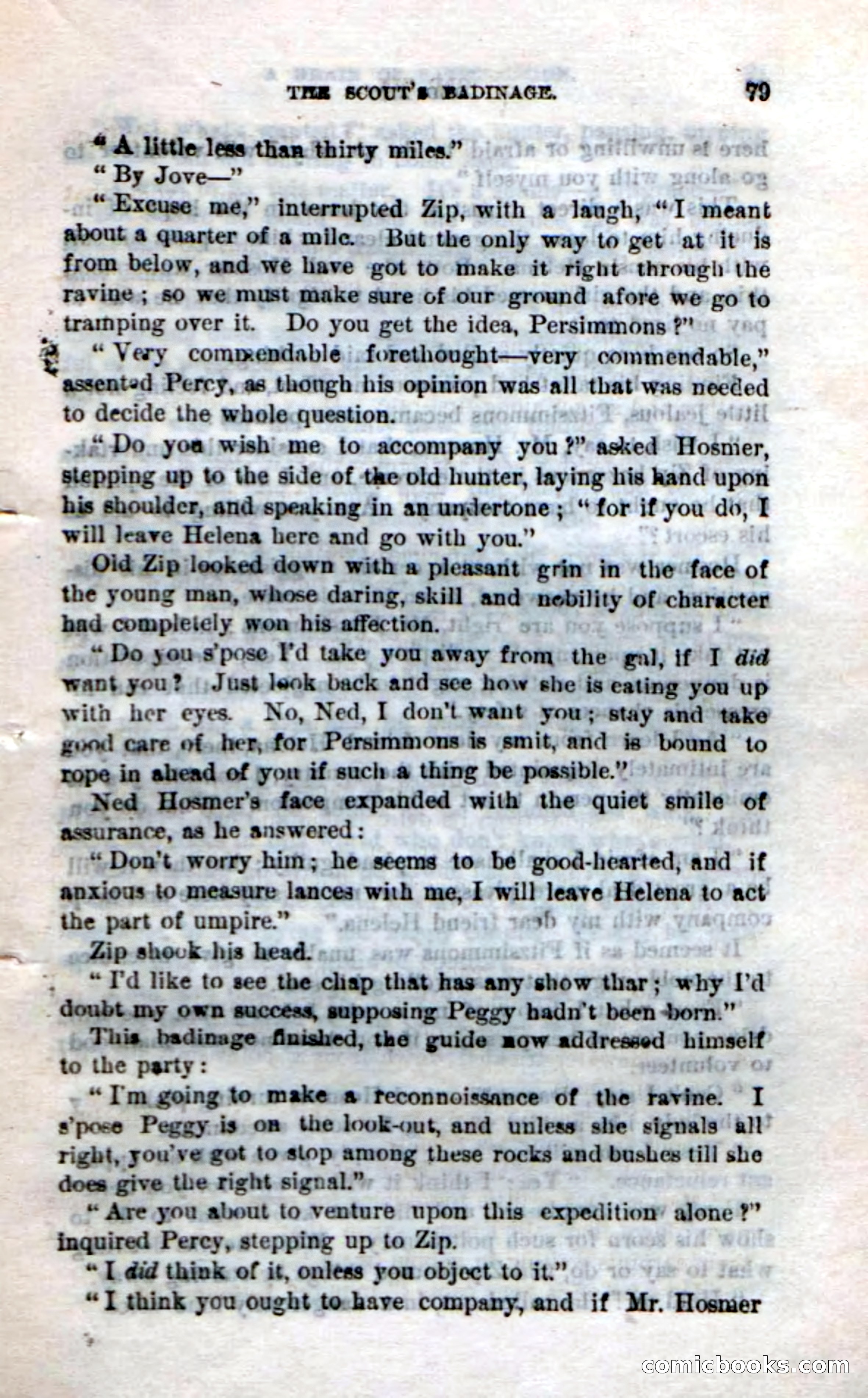 Beadle's Dime Novels No. 239: Old Zip — page 75 of 100