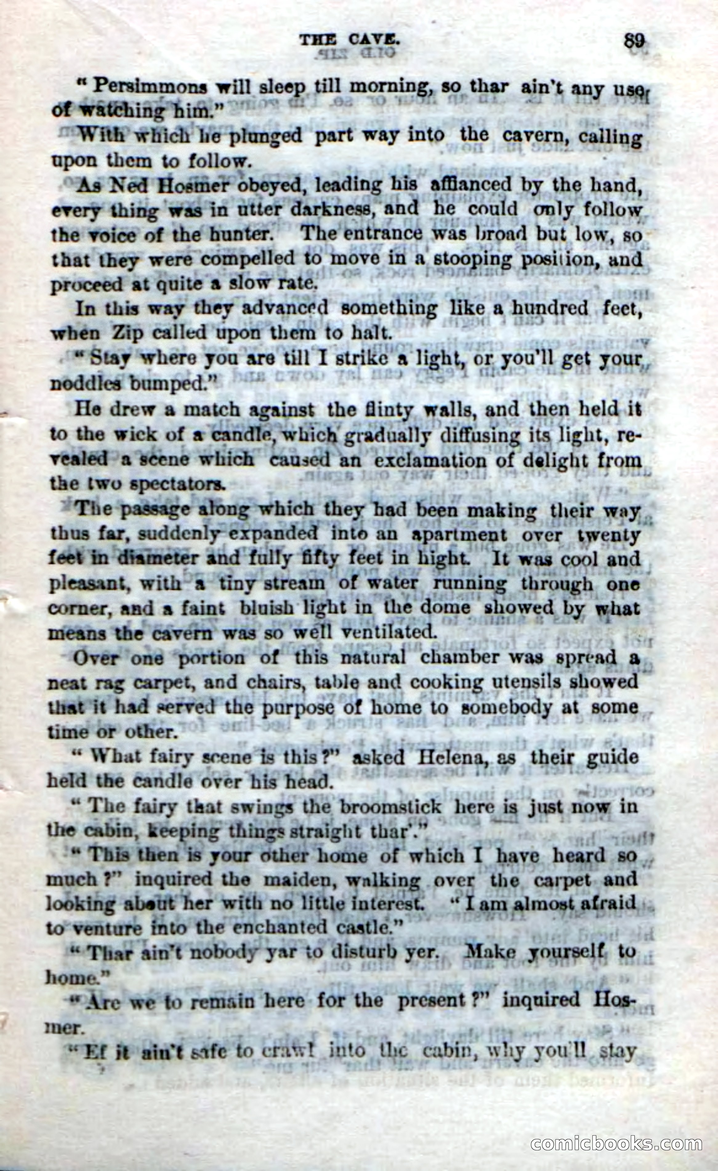 Beadle's Dime Novels No. 239: Old Zip — page 85 of 100