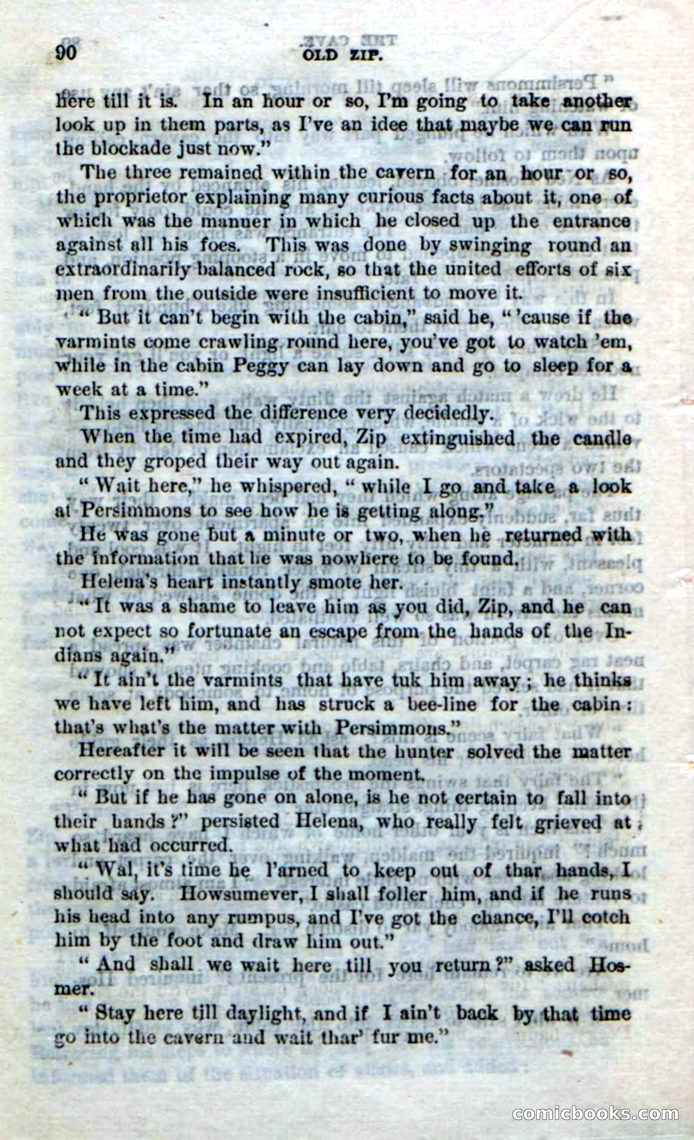 Beadle's Dime Novels No. 239: Old Zip — page 86 of 100