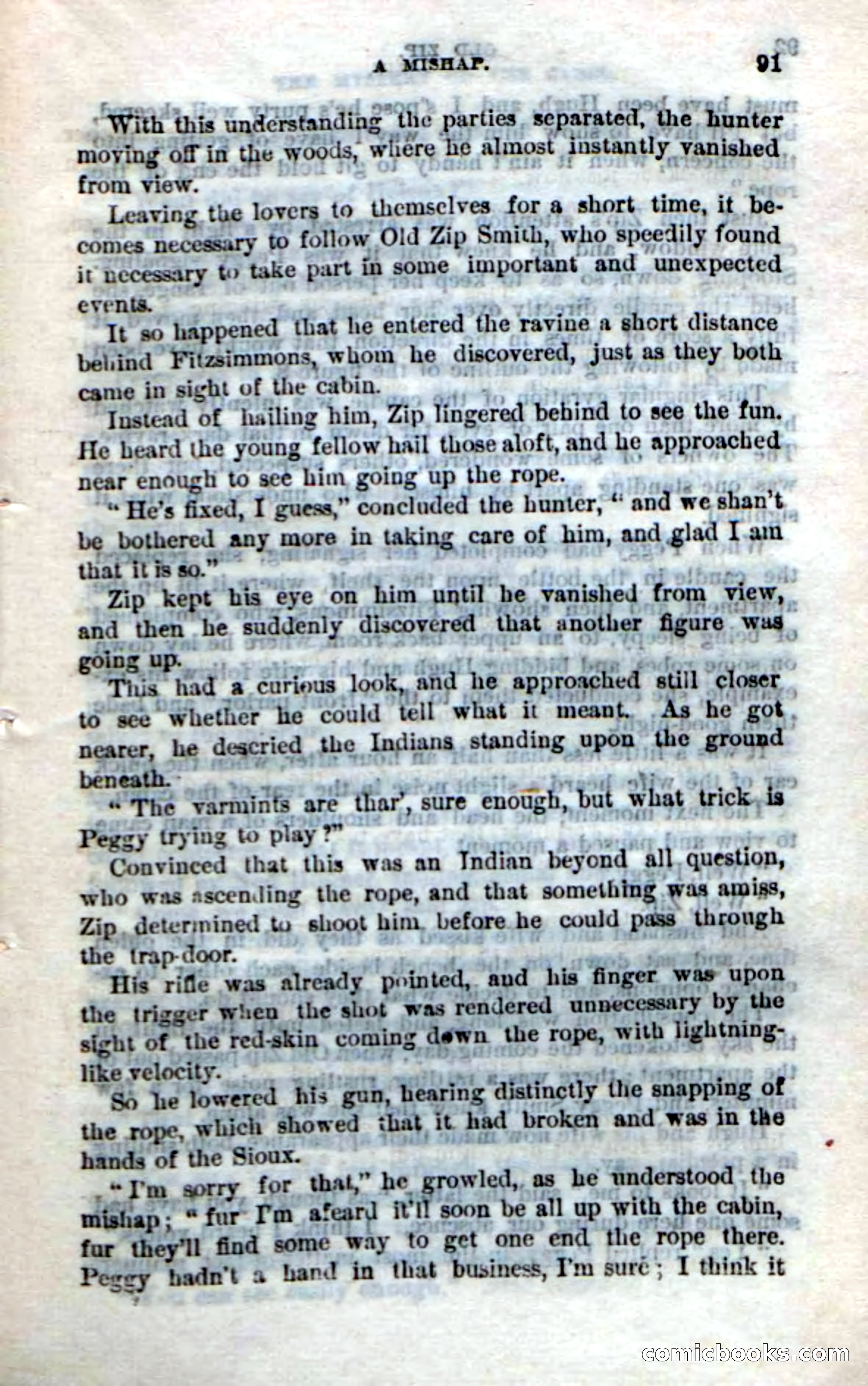 Beadle's Dime Novels No. 239: Old Zip — page 87 of 100
