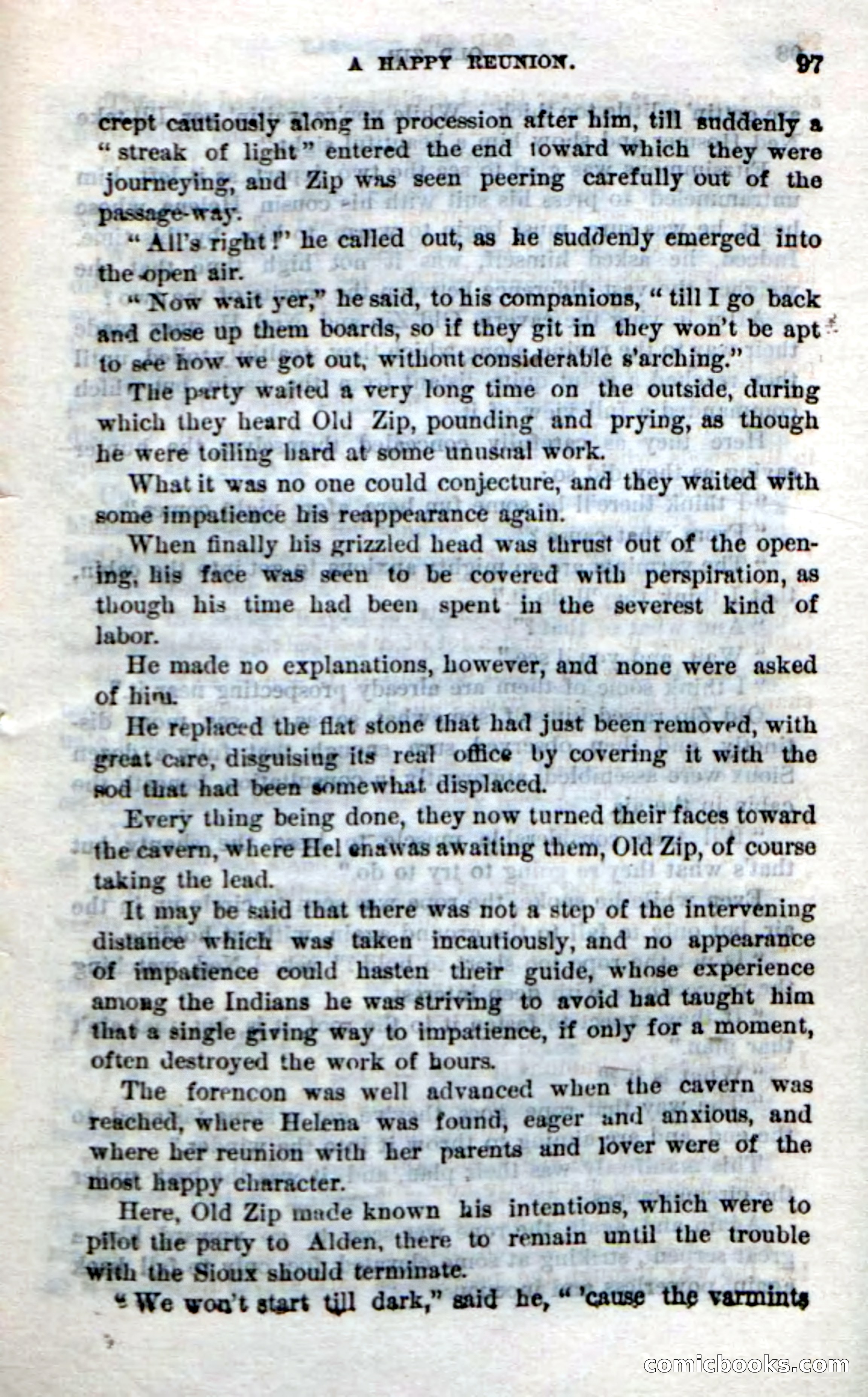 Beadle's Dime Novels No. 239: Old Zip — page 93 of 100