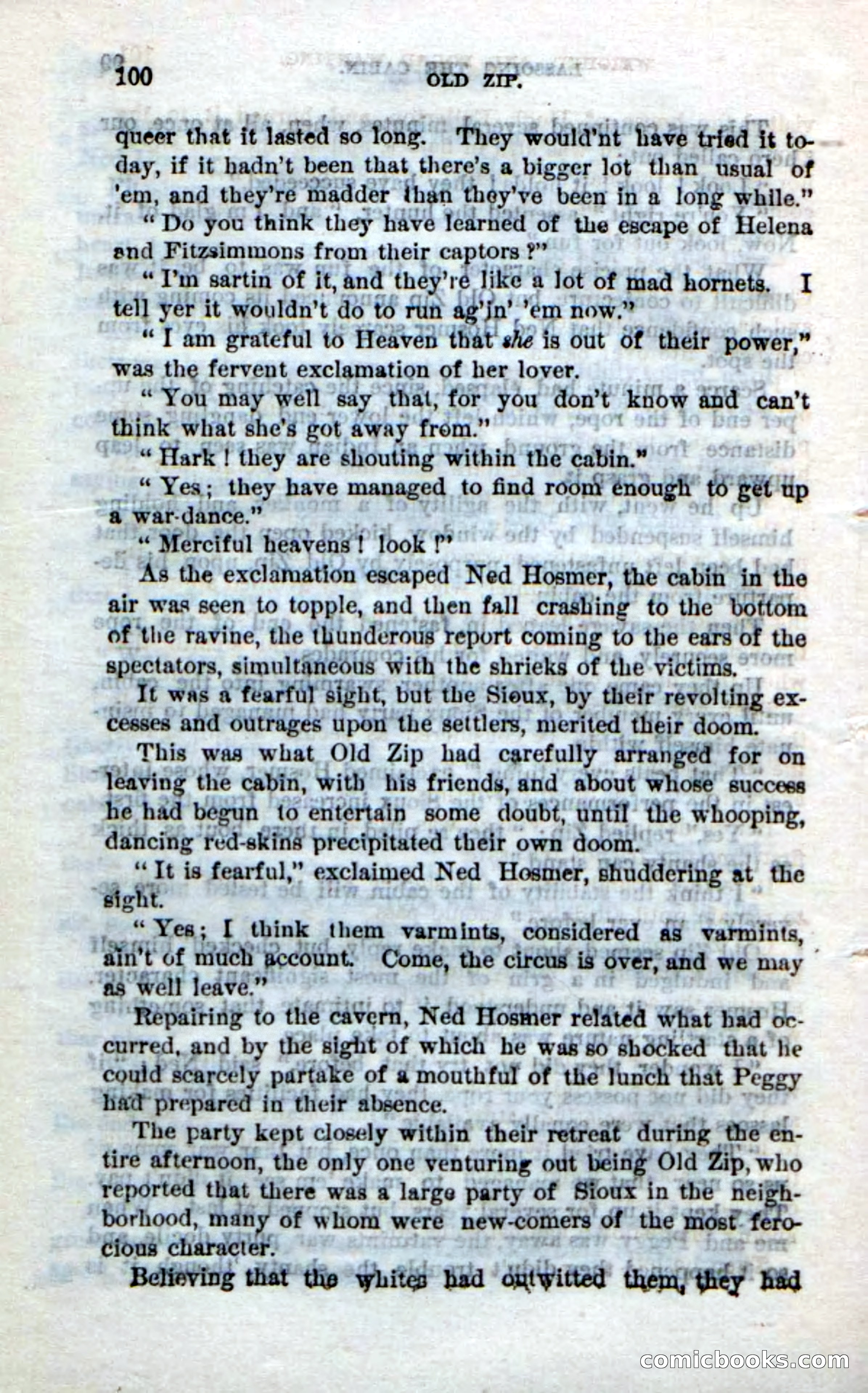 Beadle's Dime Novels No. 239: Old Zip — page 96 of 100