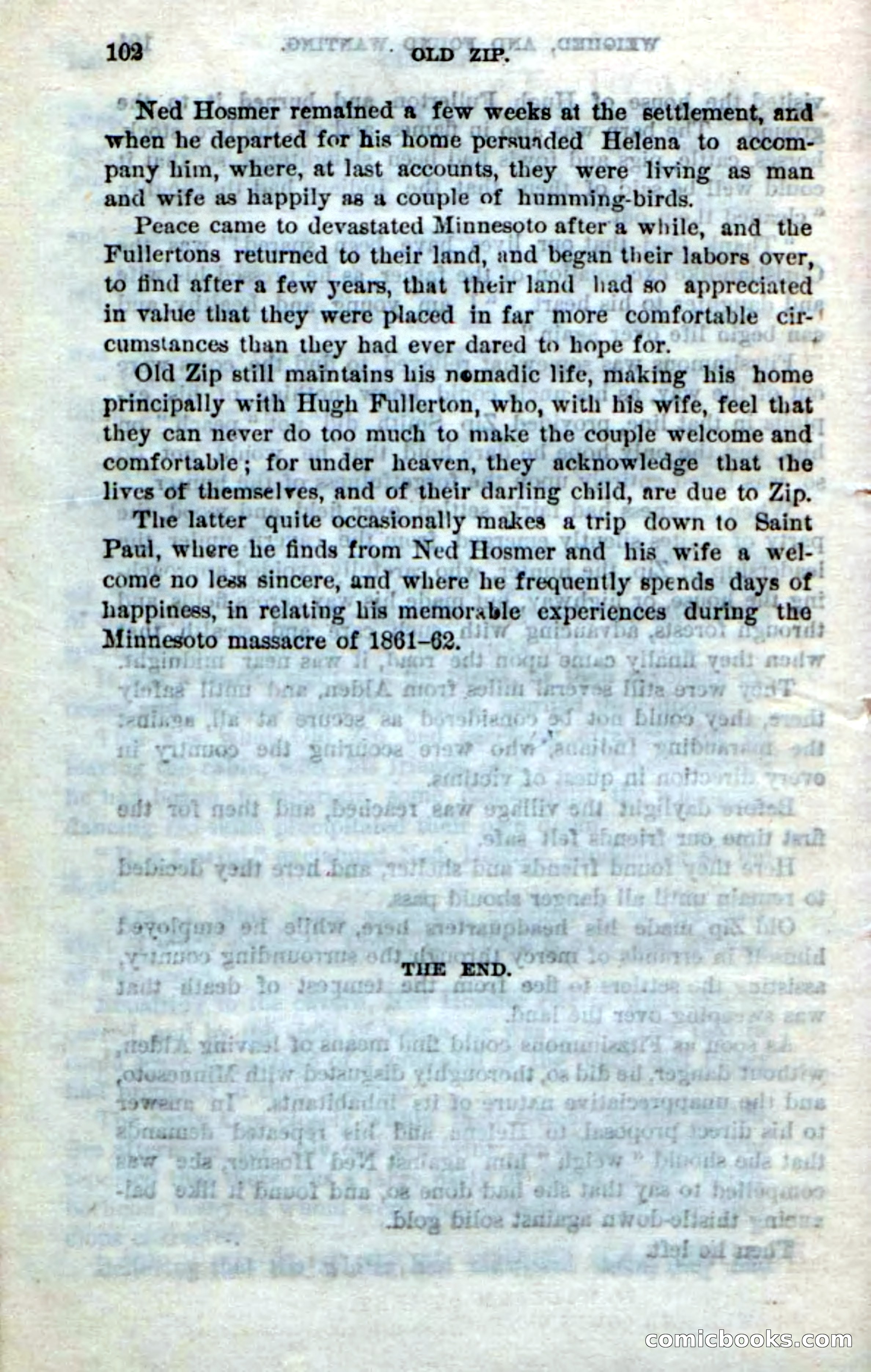 Beadle's Dime Novels No. 239: Old Zip — page 98 of 100