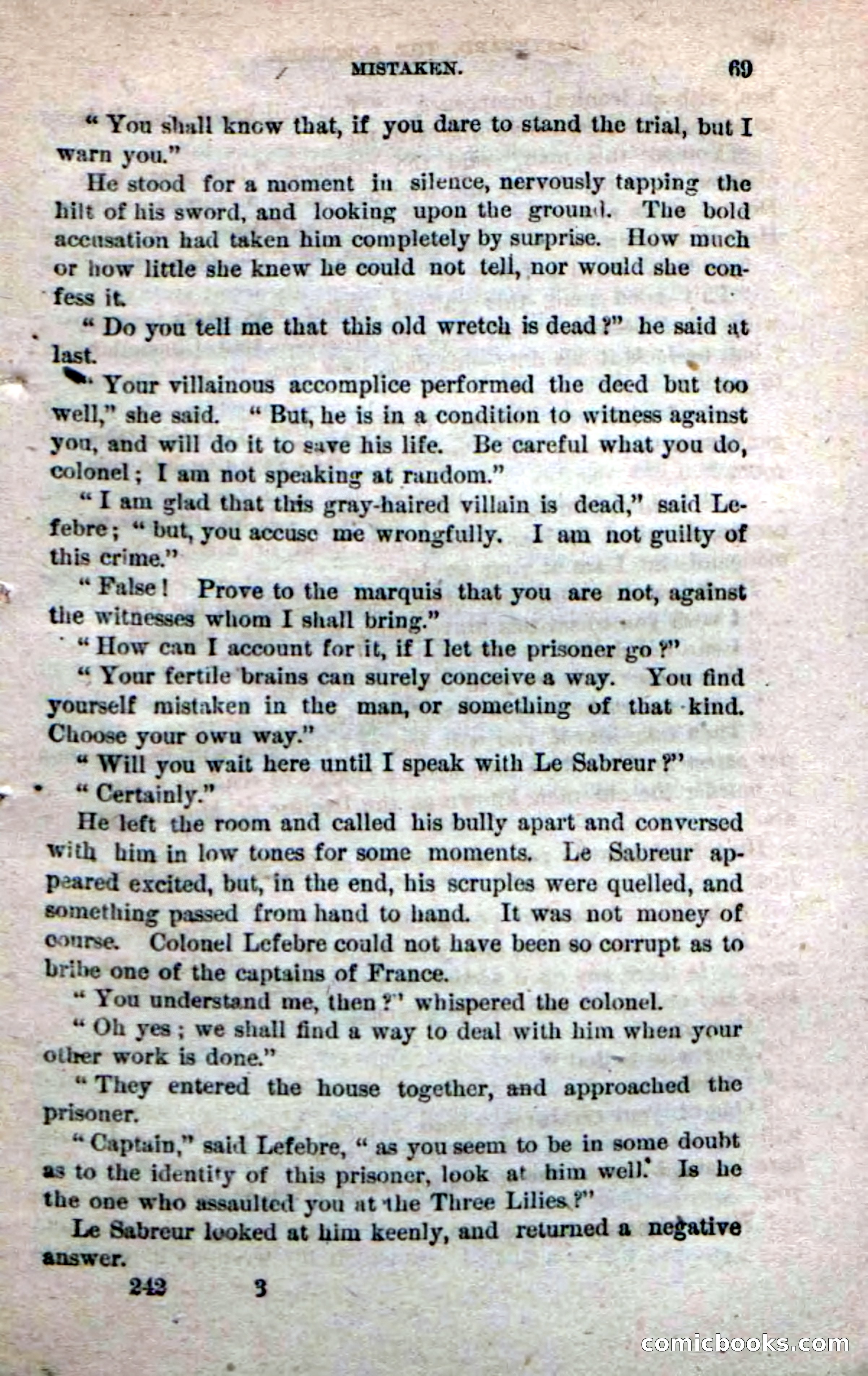 Beadle's Dime Novels No. 242 — page 67 of 100
