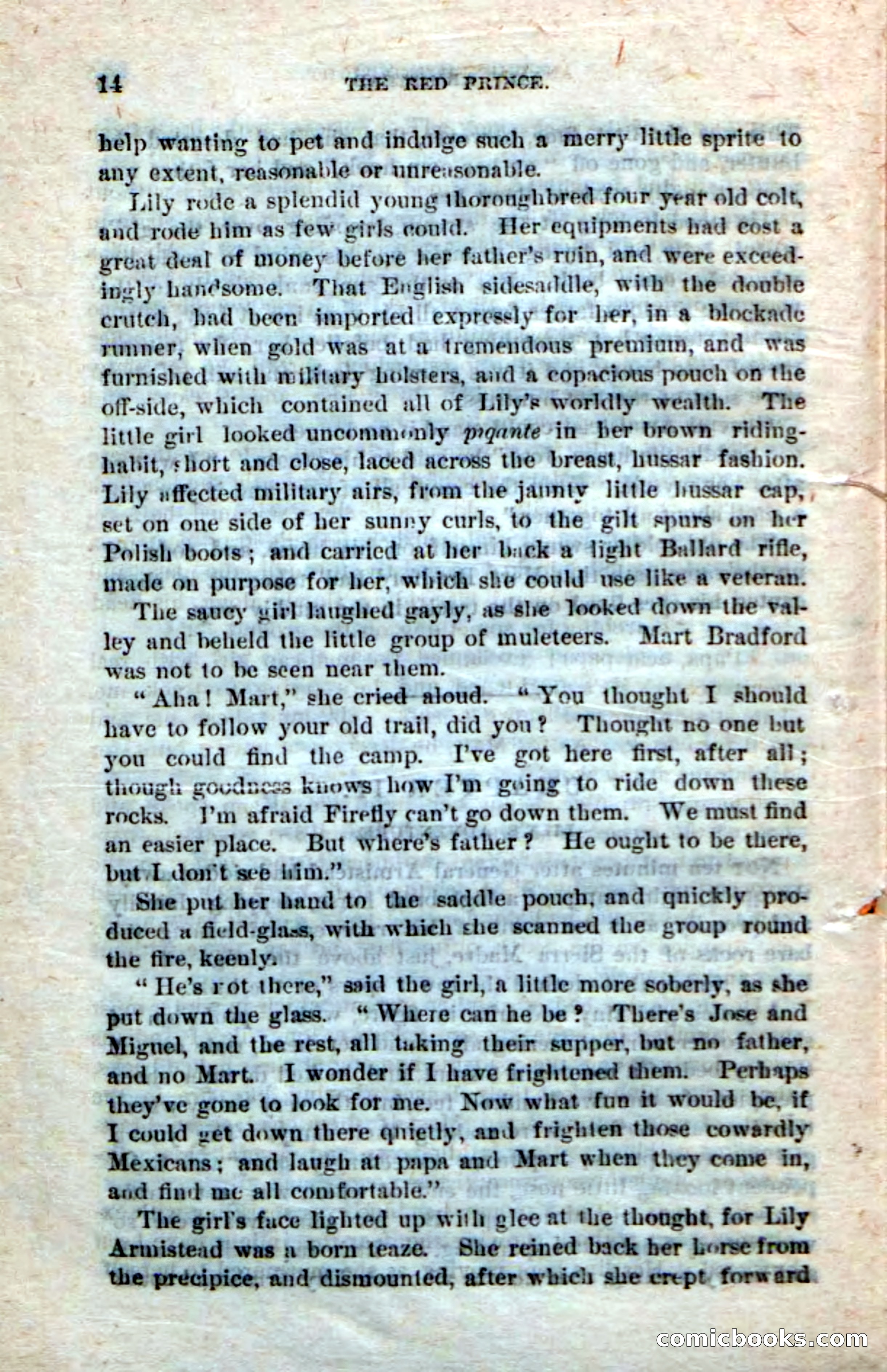 Beadle's Dime Novels No. 245: The Red Prince — page 12 of 100