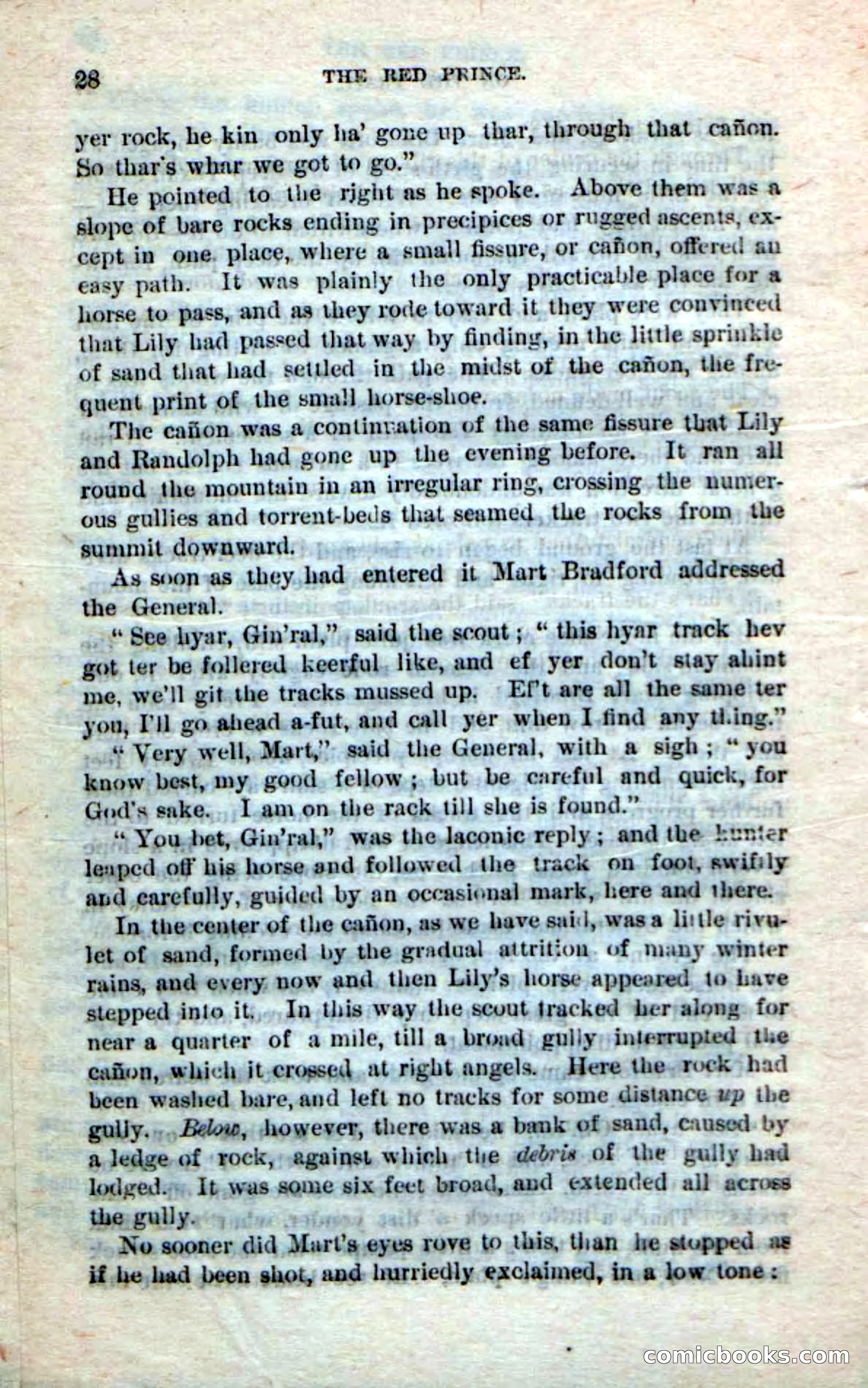 Beadle's Dime Novels No. 245: The Red Prince — page 26 of 100