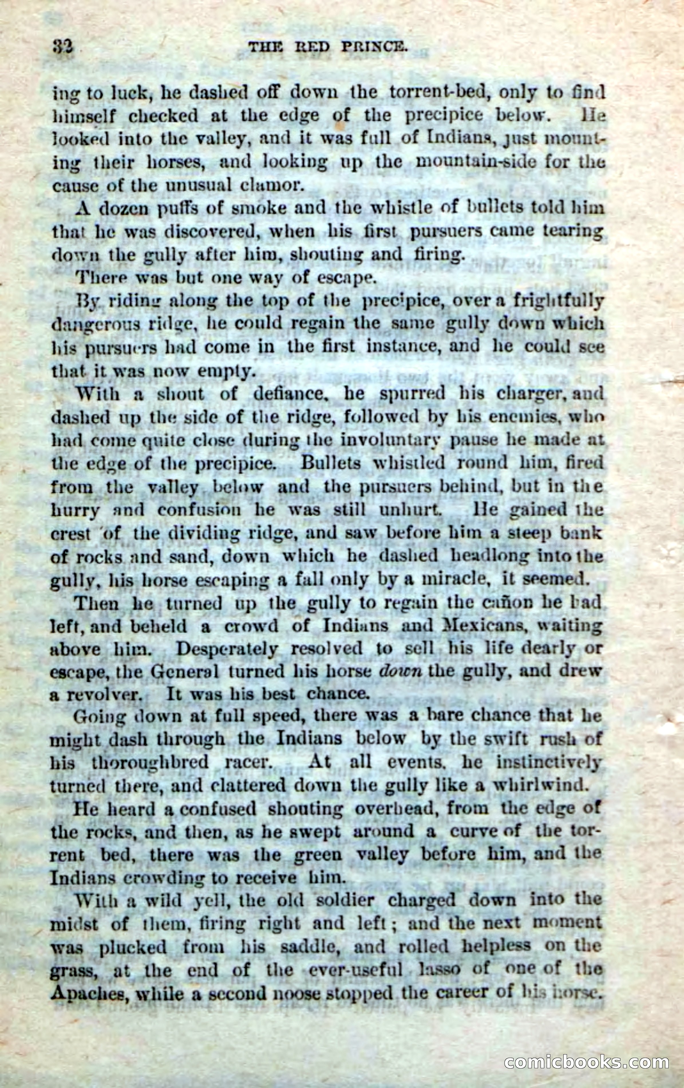 Beadle's Dime Novels No. 245: The Red Prince — page 30 of 100