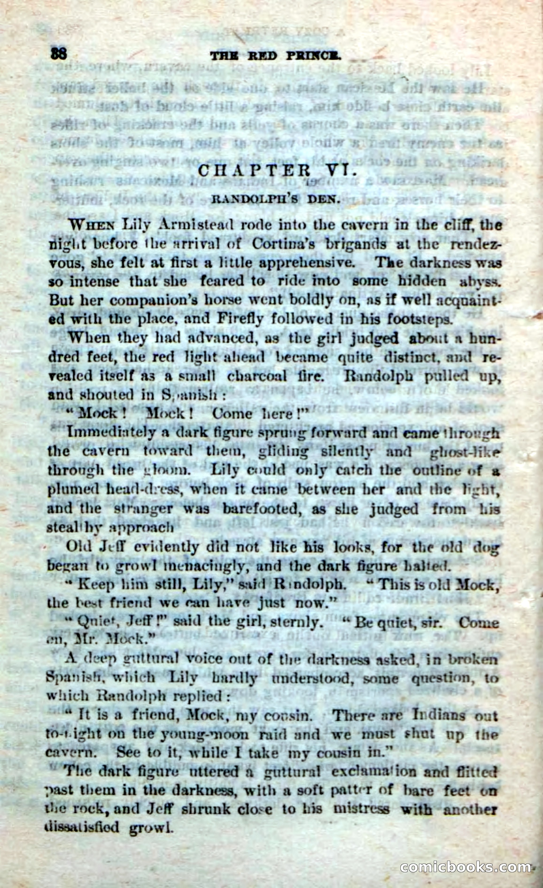 Beadle's Dime Novels No. 245: The Red Prince — page 36 of 100