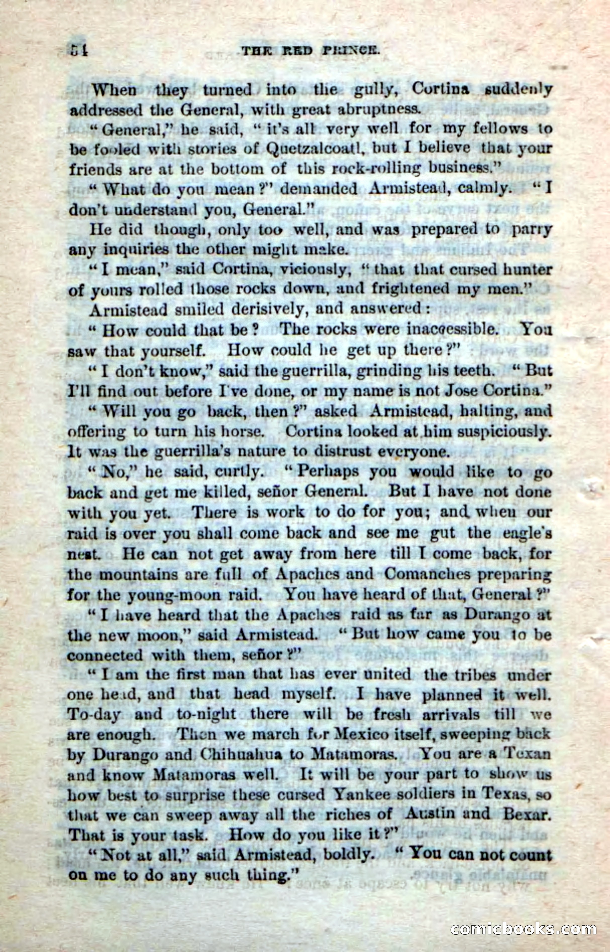 Beadle's Dime Novels No. 245: The Red Prince — page 52 of 100