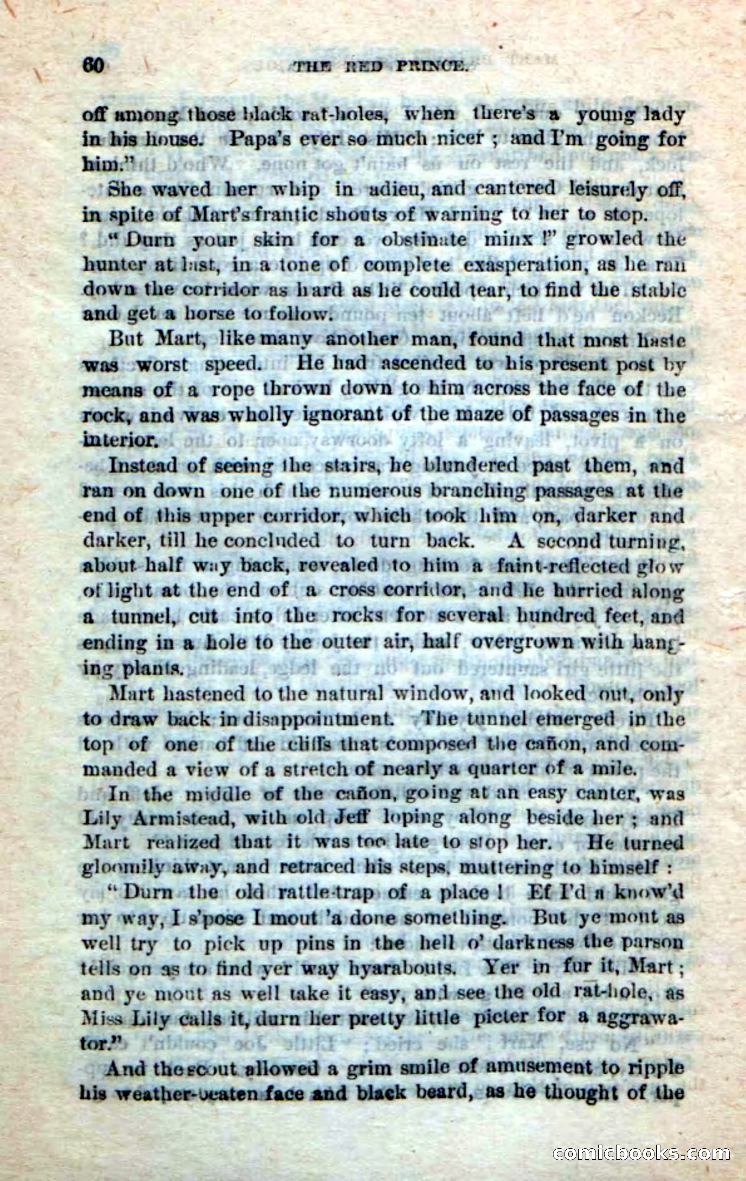Beadle's Dime Novels No. 245: The Red Prince — page 58 of 100