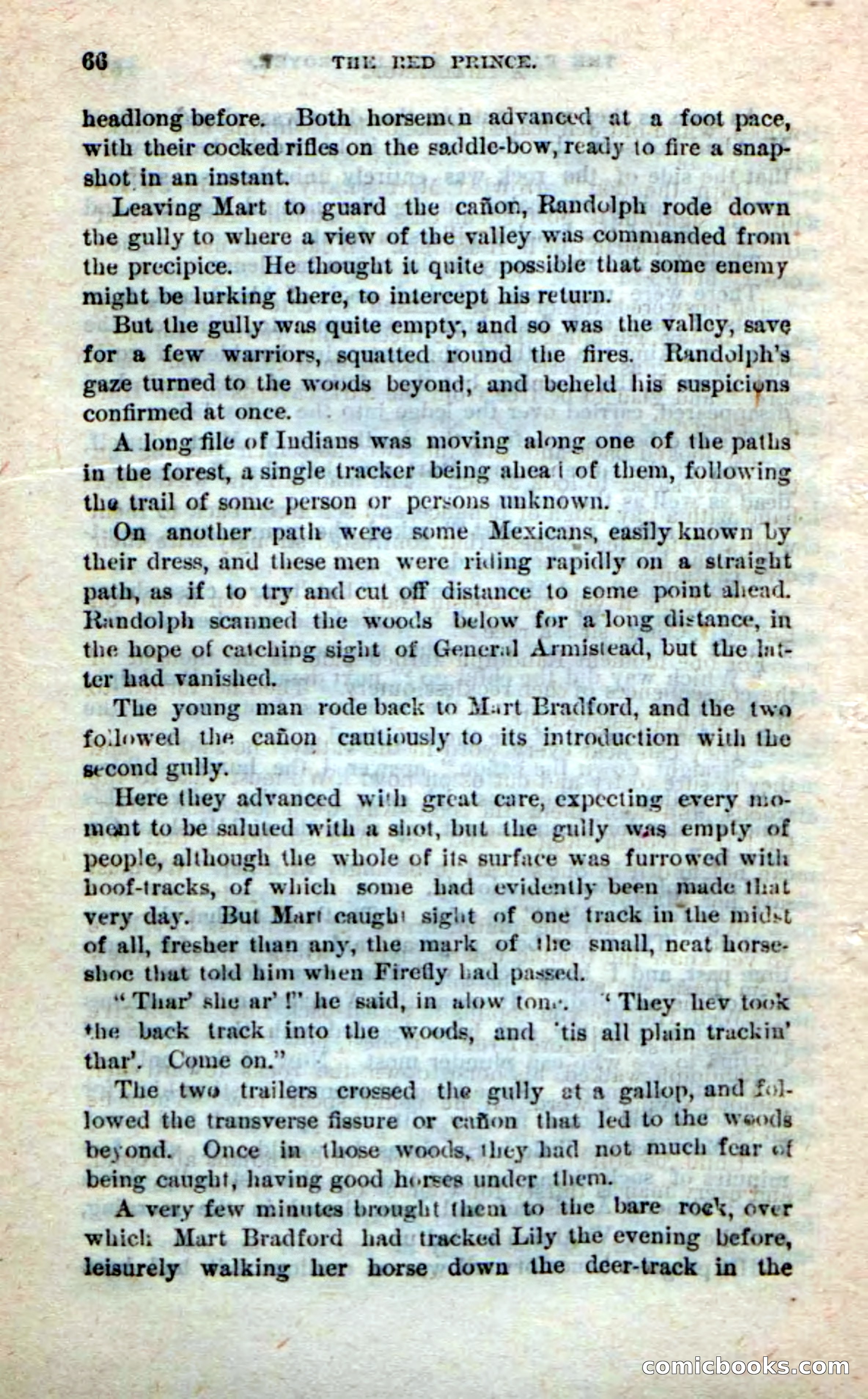Beadle's Dime Novels No. 245: The Red Prince — page 64 of 100