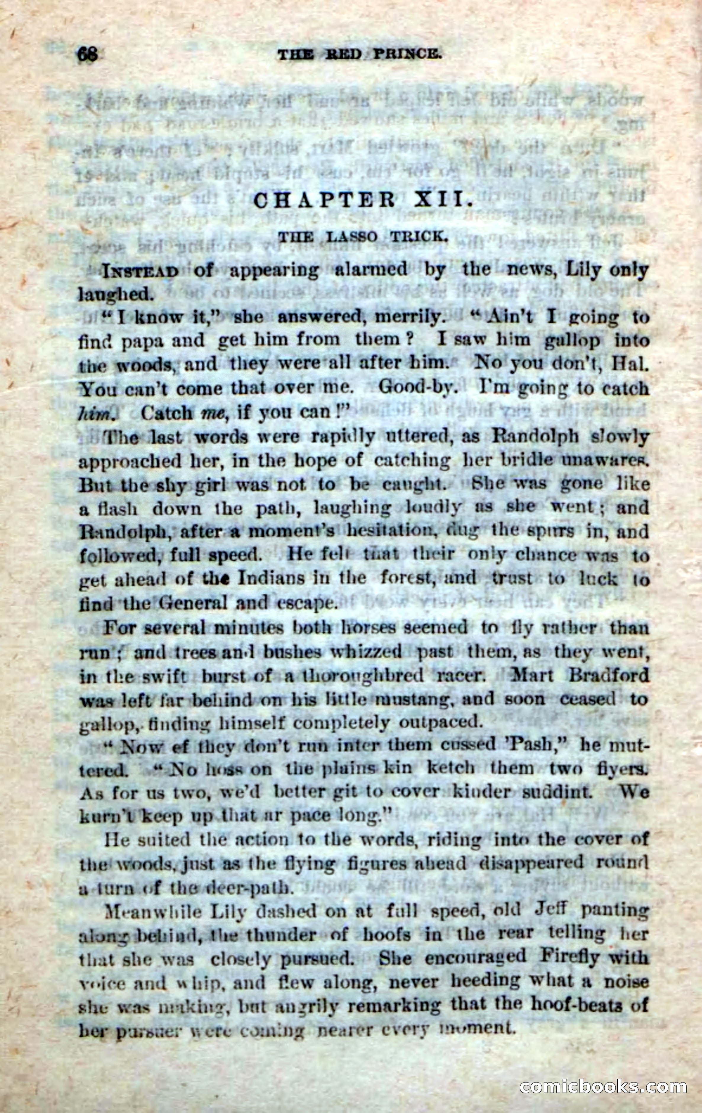 Beadle's Dime Novels No. 245: The Red Prince — page 66 of 100