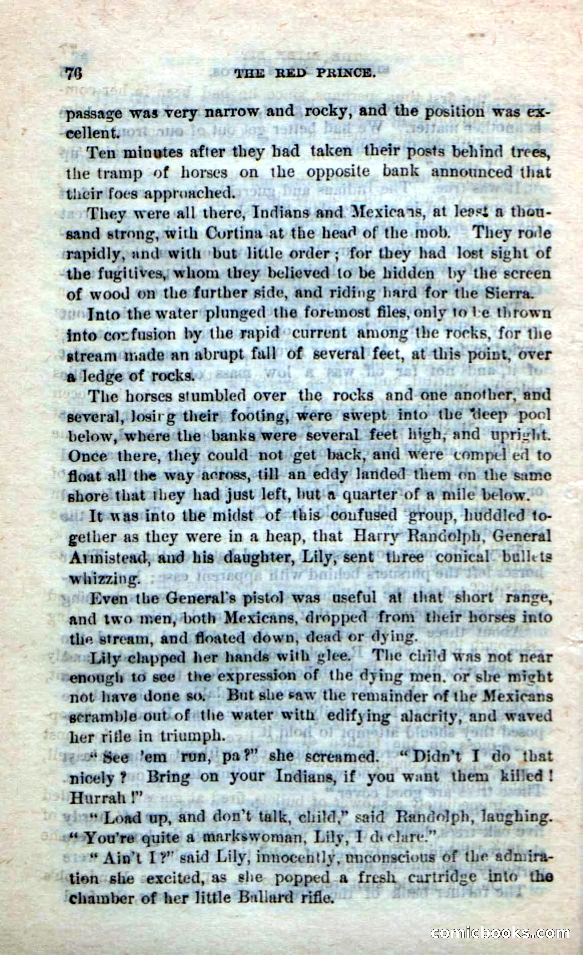 Beadle's Dime Novels No. 245: The Red Prince — page 74 of 100