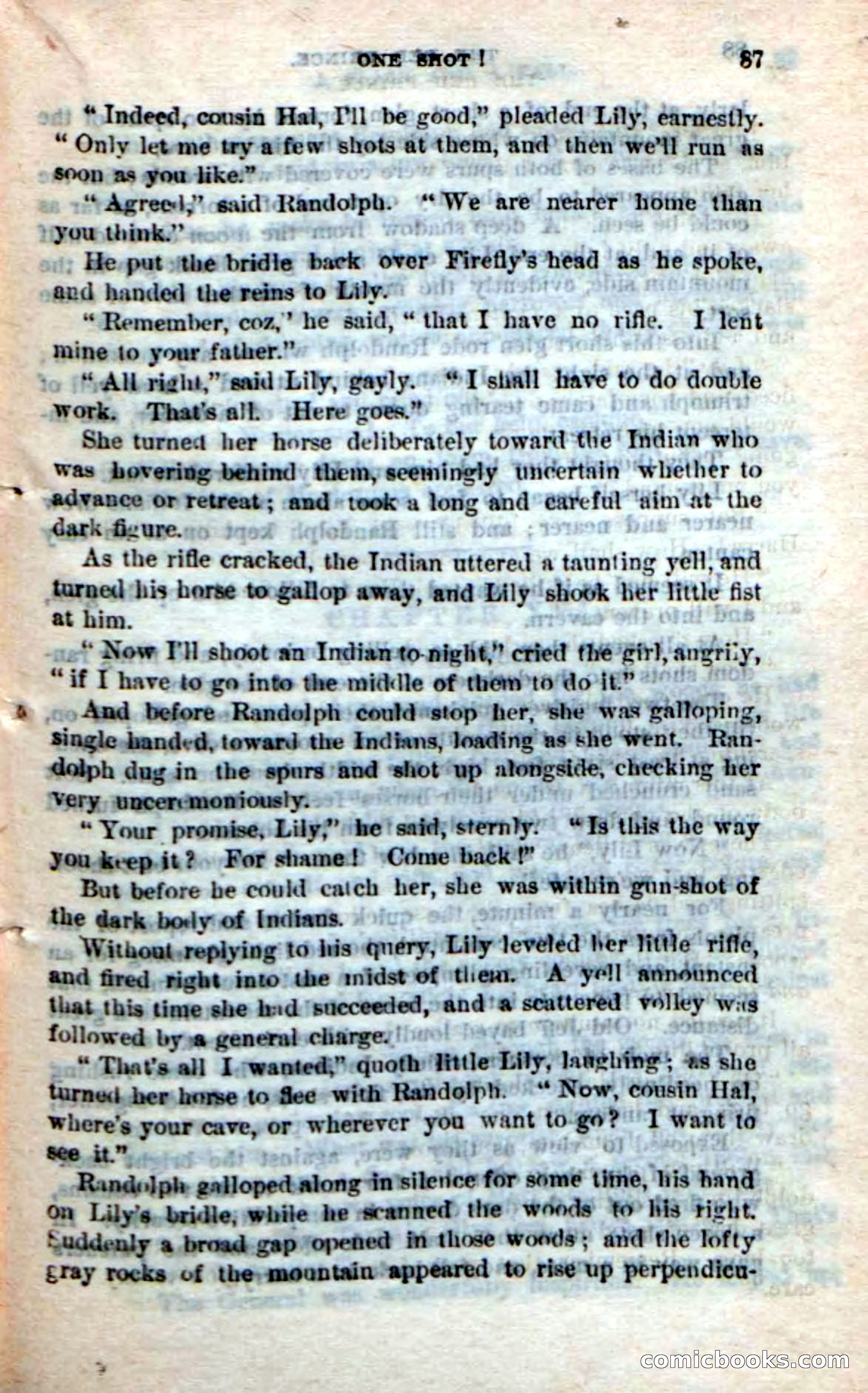 Beadle's Dime Novels No. 245: The Red Prince — page 85 of 100