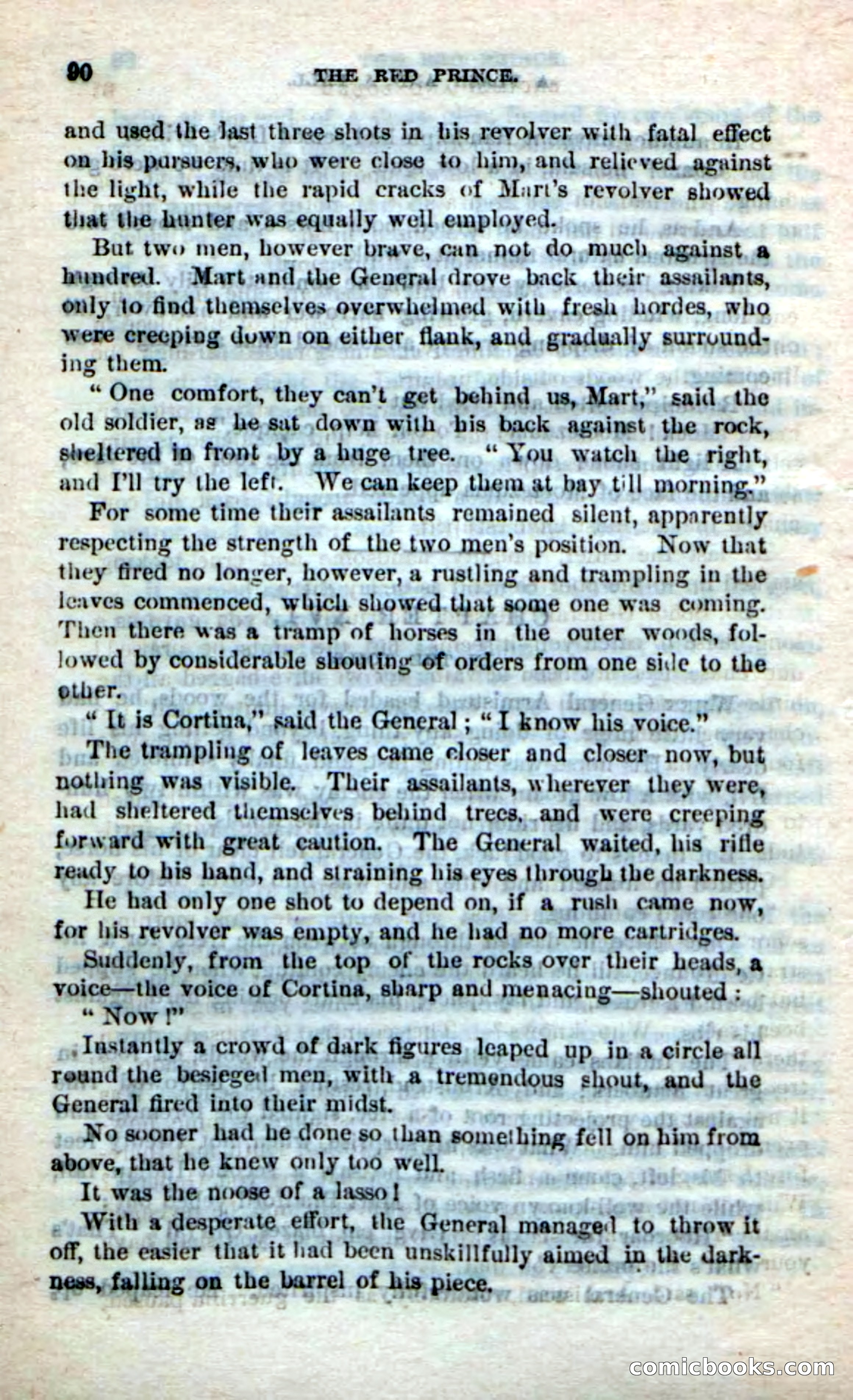 Beadle's Dime Novels No. 245: The Red Prince — page 88 of 100