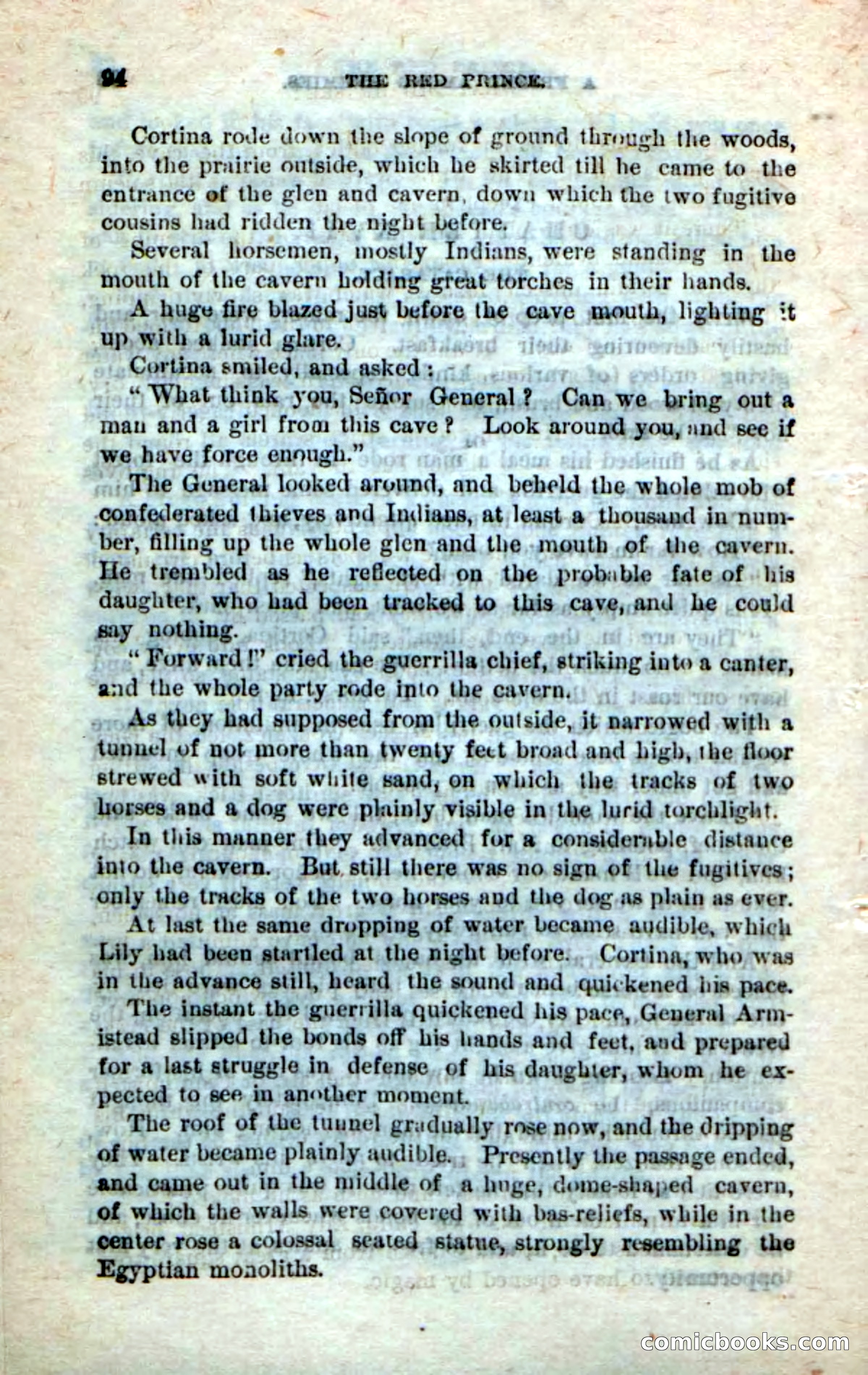 Beadle's Dime Novels No. 245: The Red Prince — page 92 of 100