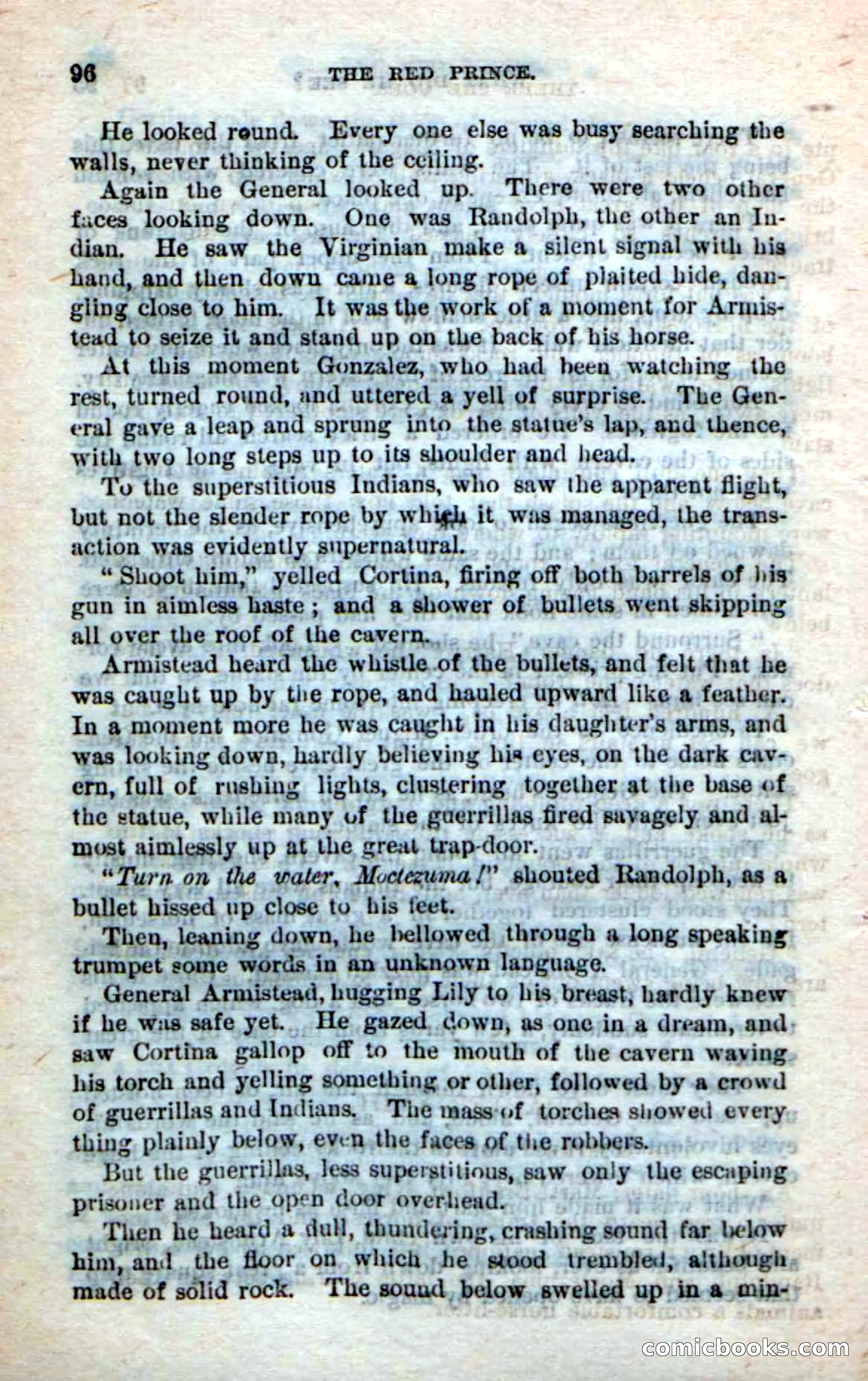 Beadle's Dime Novels No. 245: The Red Prince — page 94 of 100