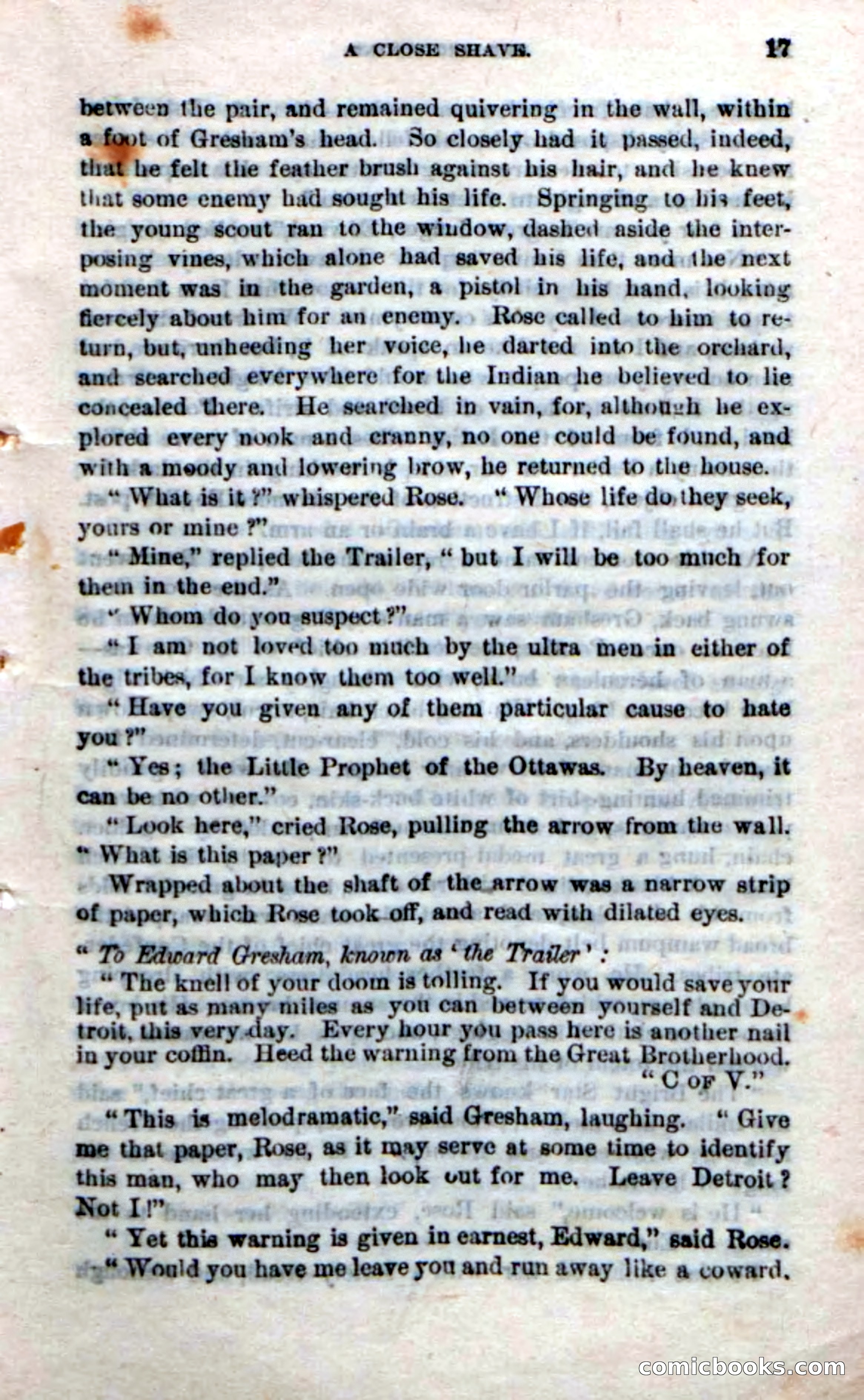 Beadle's Dime Novels No. 248: Red Lightning — page 15 of 100