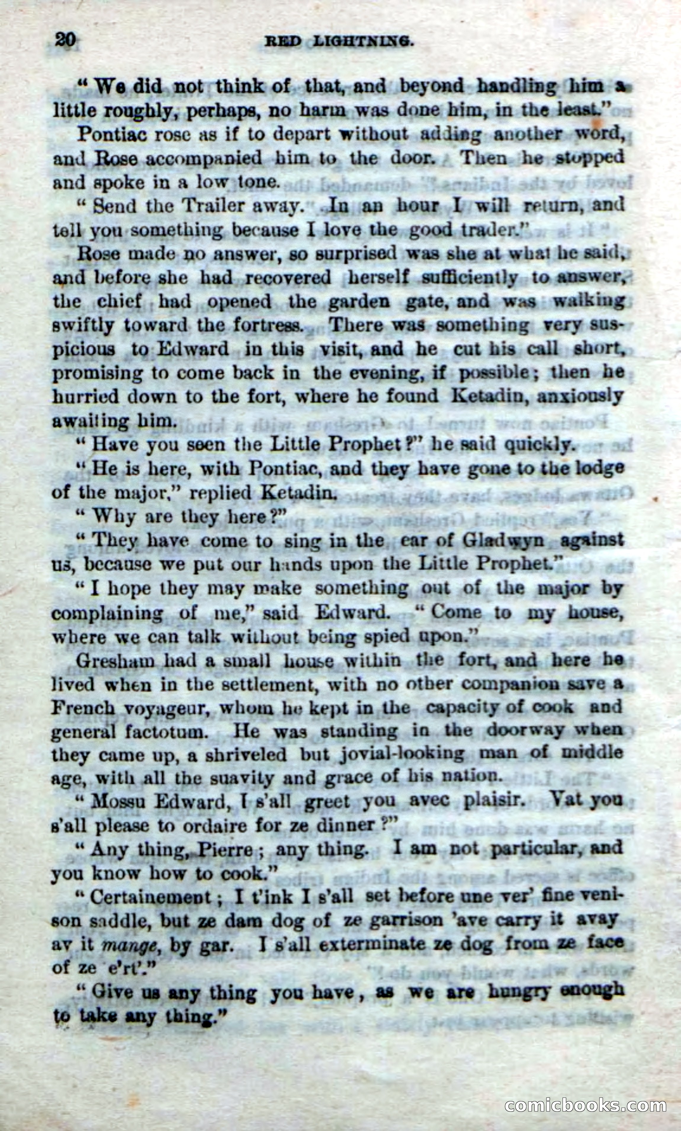 Beadle's Dime Novels No. 248: Red Lightning — page 18 of 100