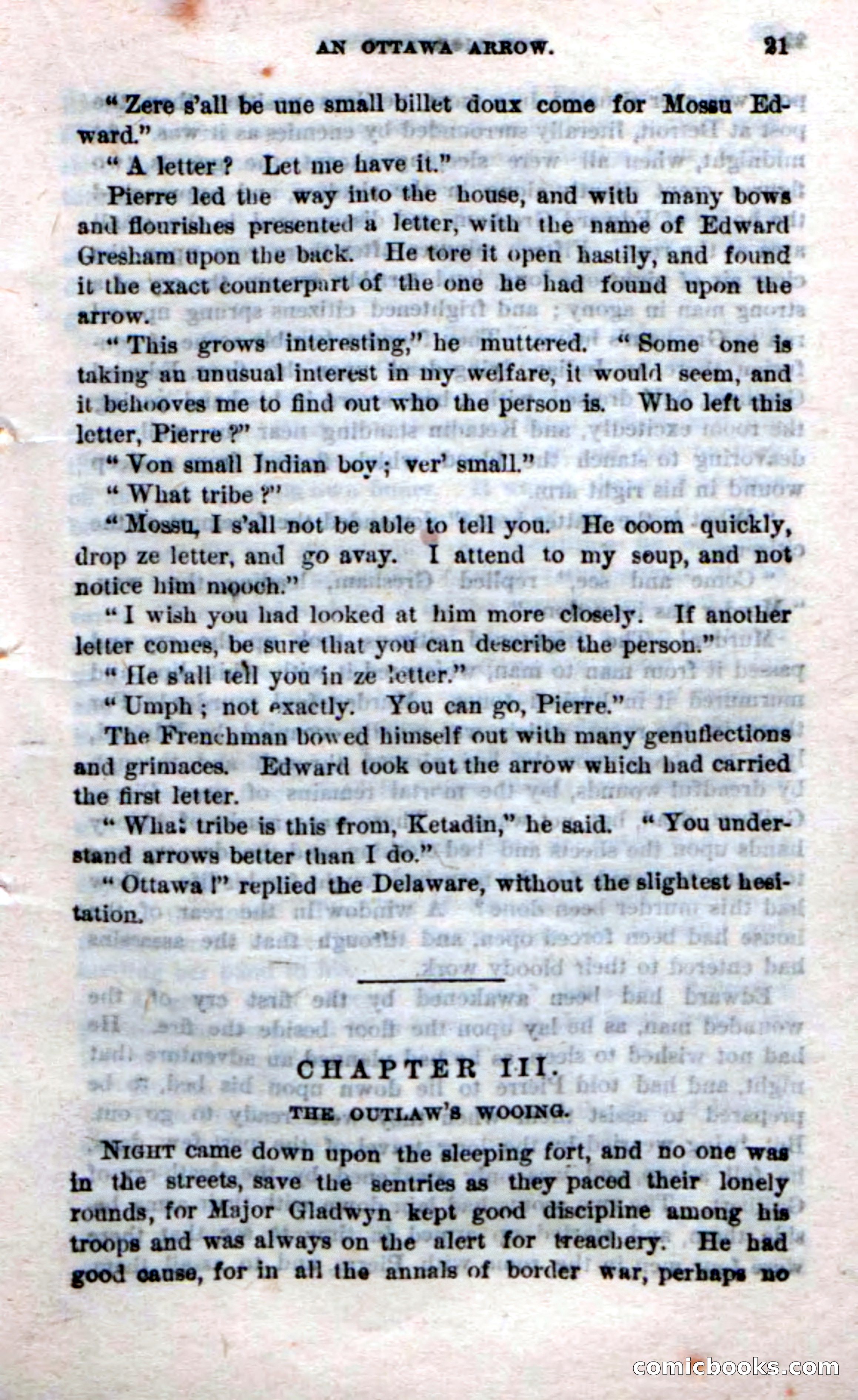 Beadle's Dime Novels No. 248: Red Lightning — page 19 of 100