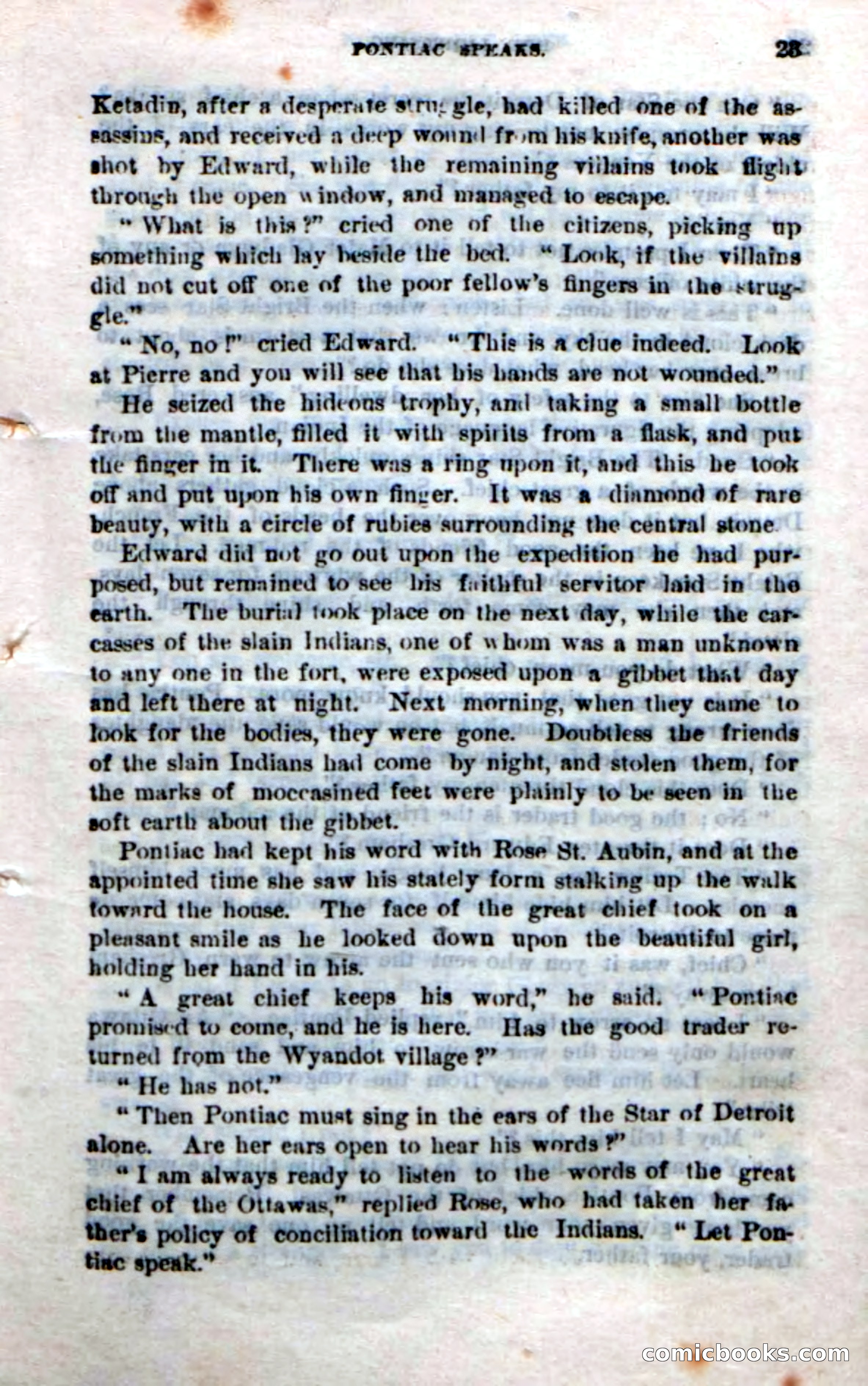 Beadle's Dime Novels No. 248: Red Lightning — page 21 of 100