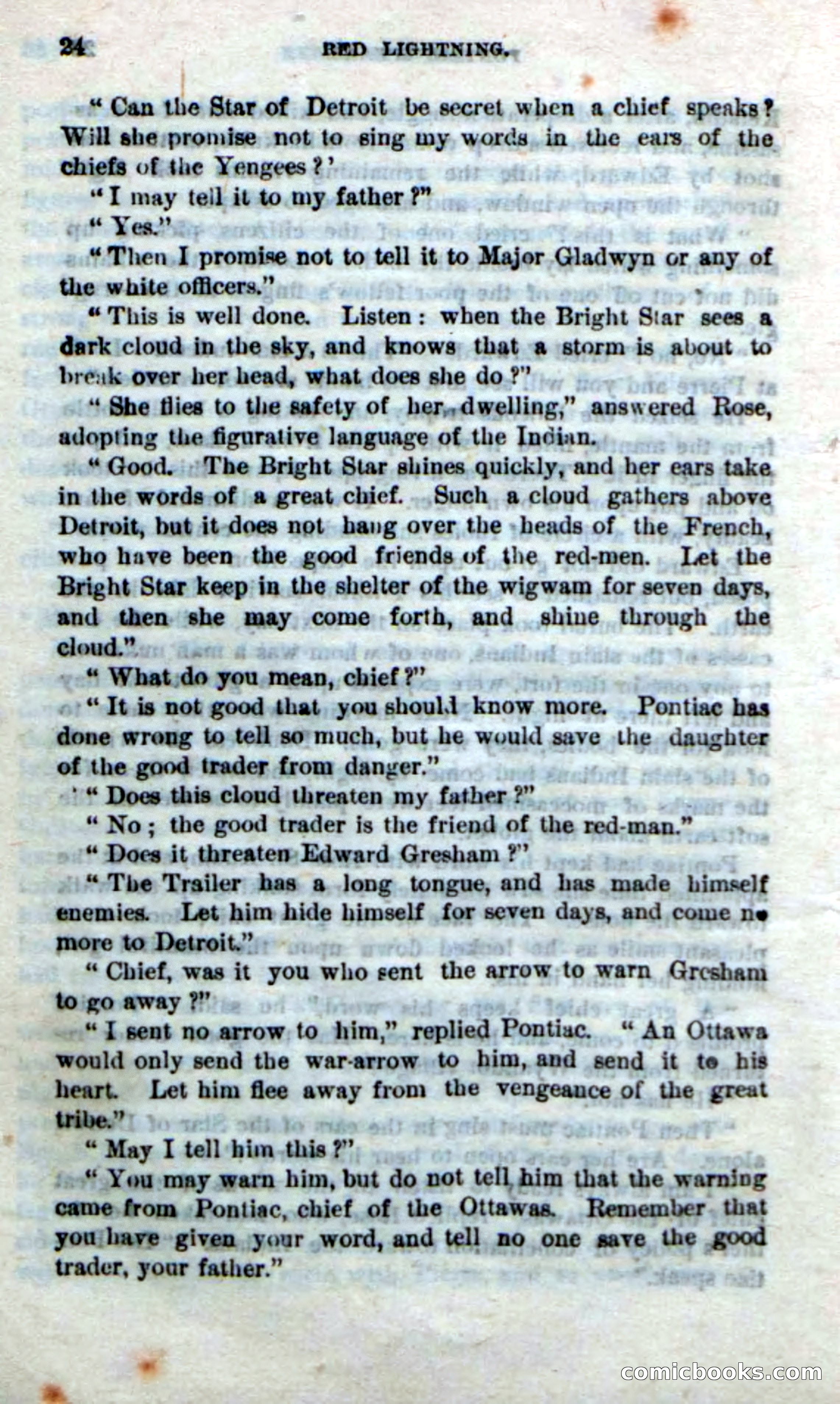 Beadle's Dime Novels No. 248: Red Lightning — page 22 of 100