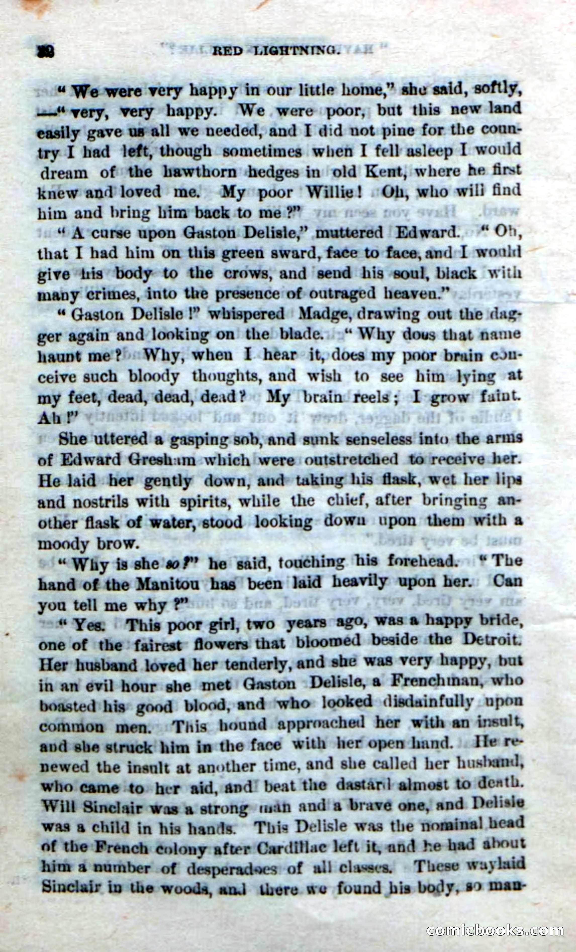 Beadle's Dime Novels No. 248: Red Lightning — page 30 of 100