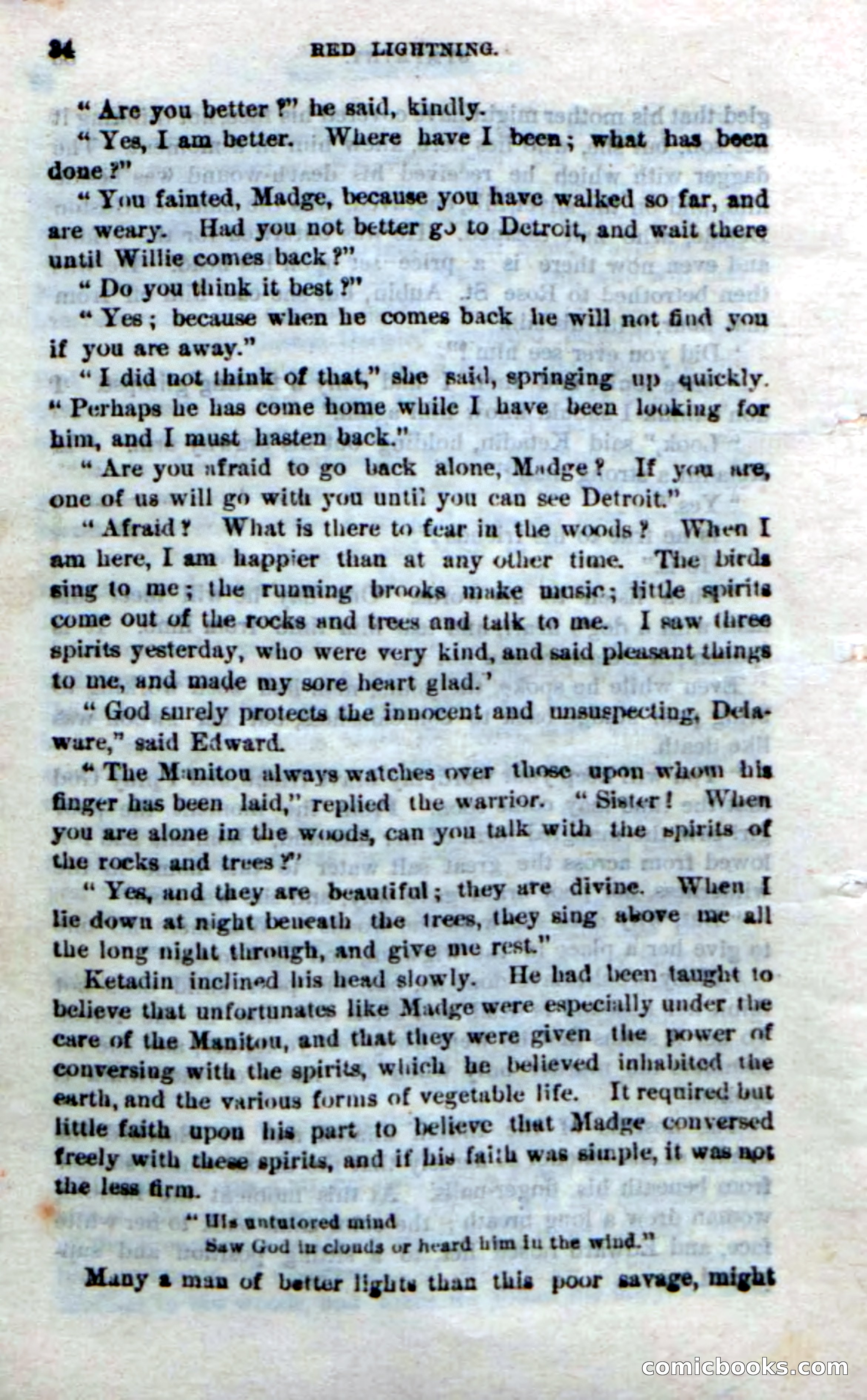 Beadle's Dime Novels No. 248: Red Lightning — page 32 of 100