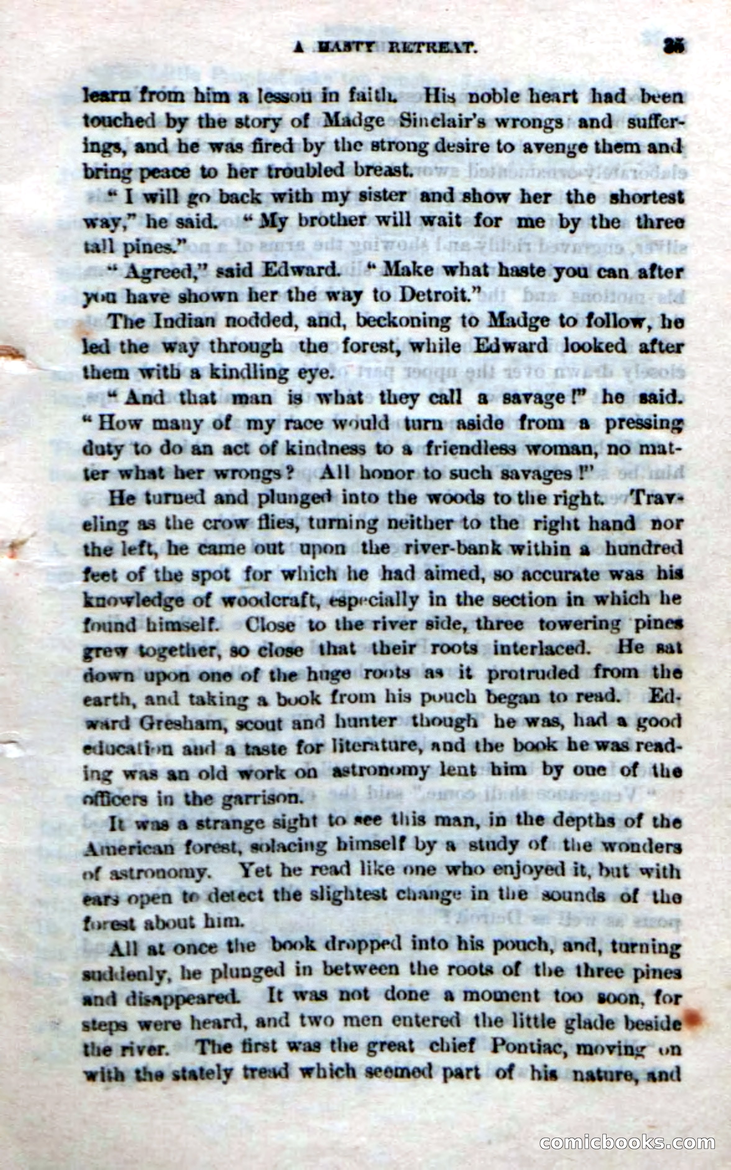 Beadle's Dime Novels No. 248: Red Lightning — page 33 of 100