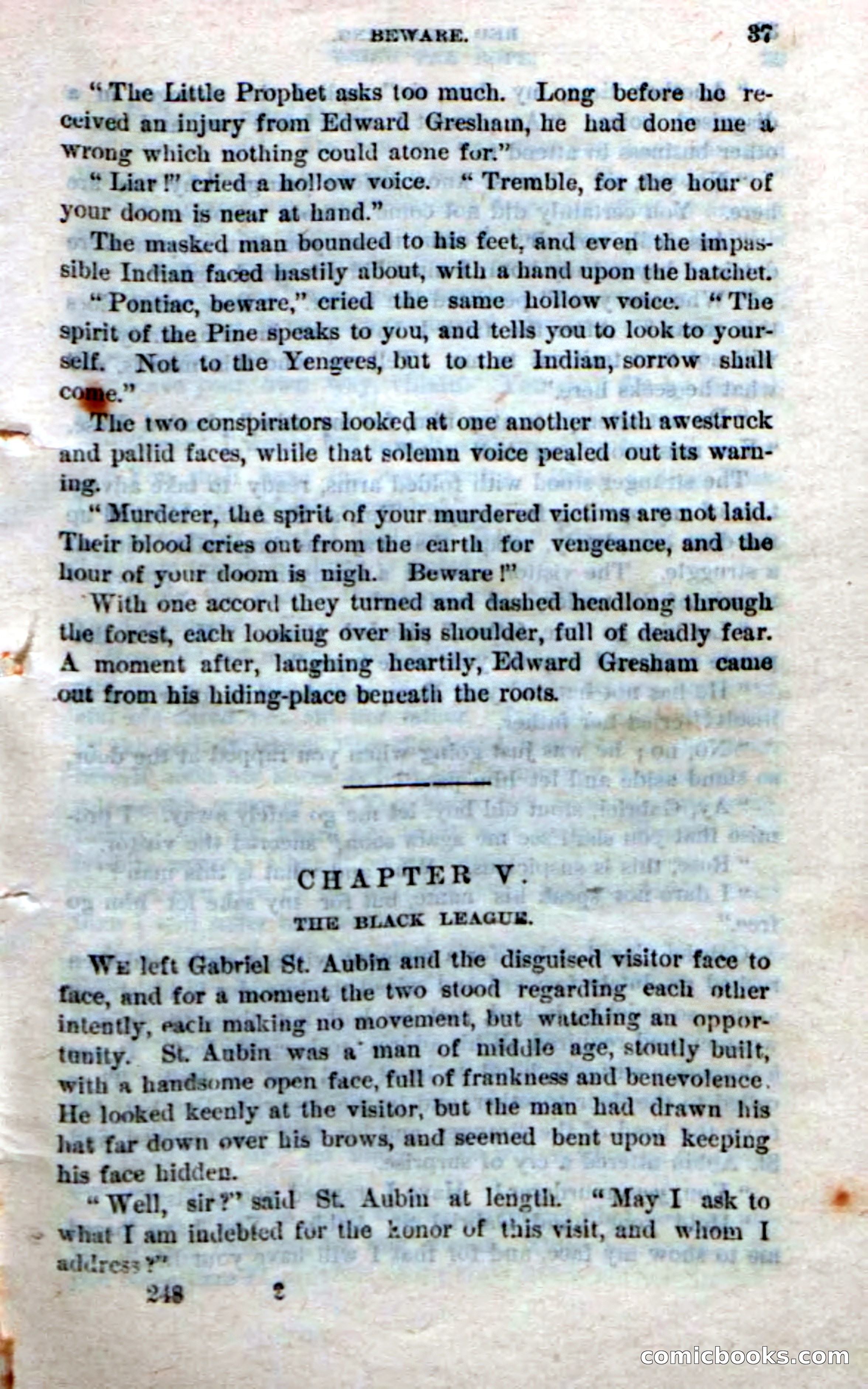 Beadle's Dime Novels No. 248: Red Lightning — page 35 of 100