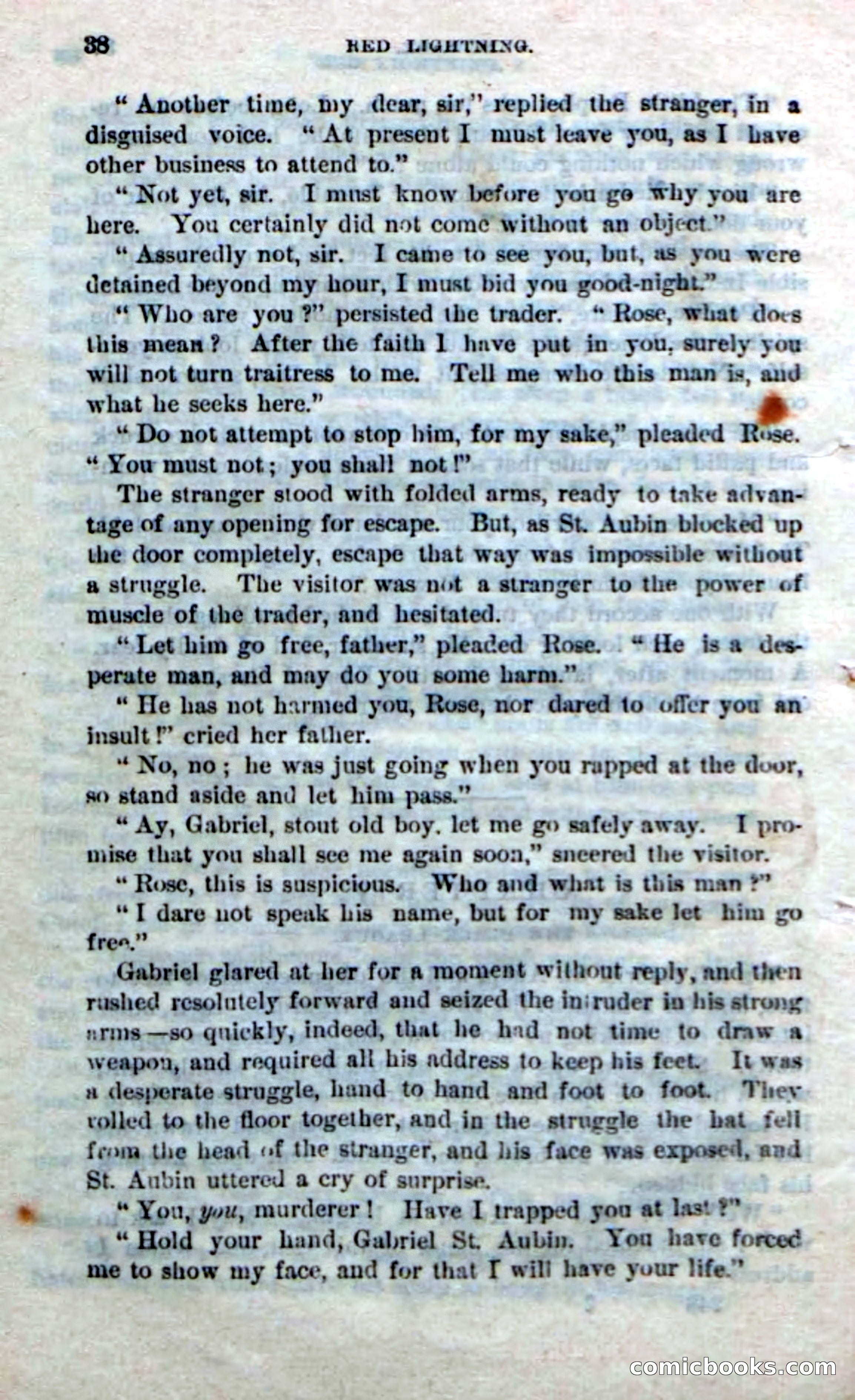 Beadle's Dime Novels No. 248: Red Lightning — page 36 of 100