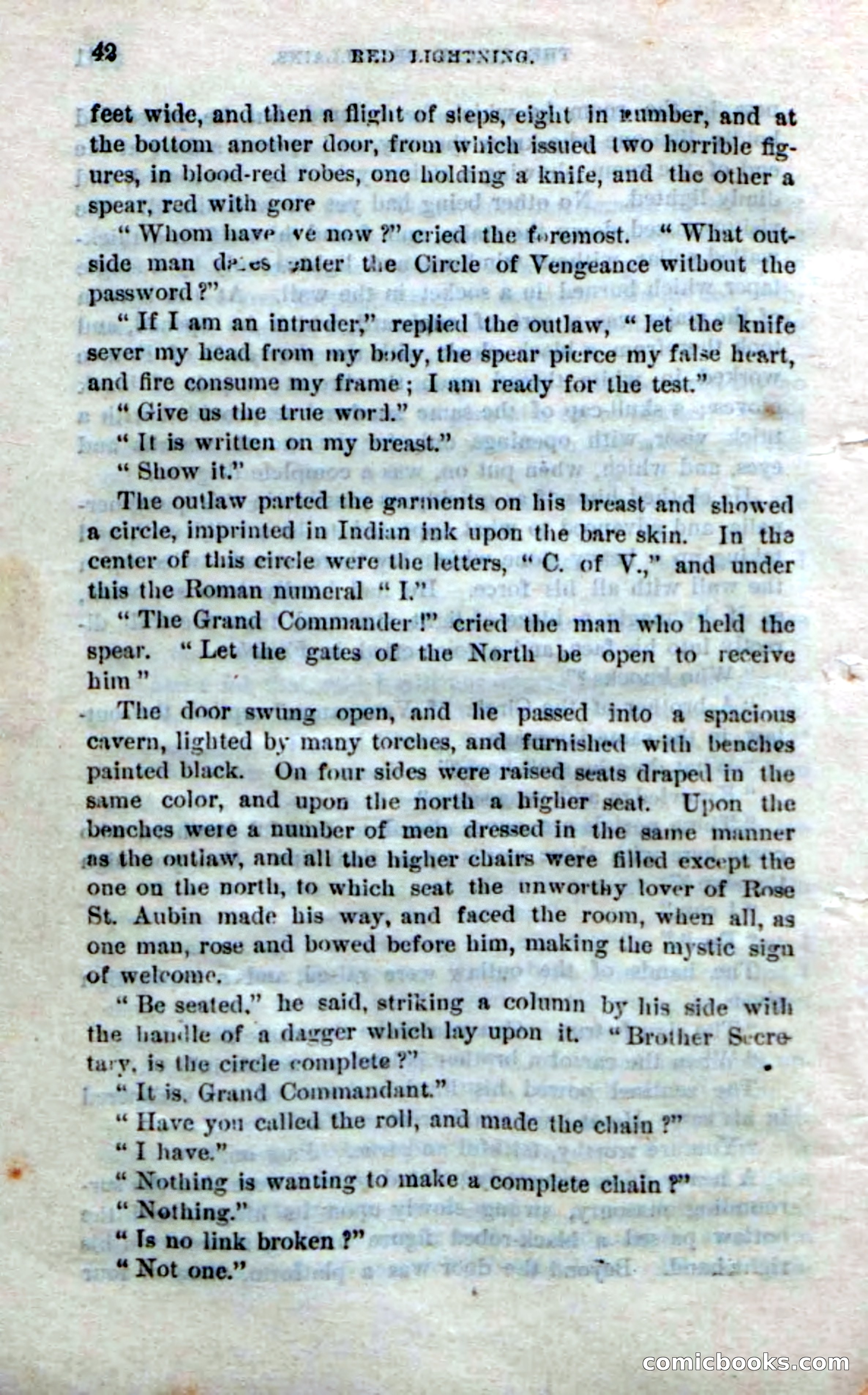 Beadle's Dime Novels No. 248: Red Lightning — page 40 of 100