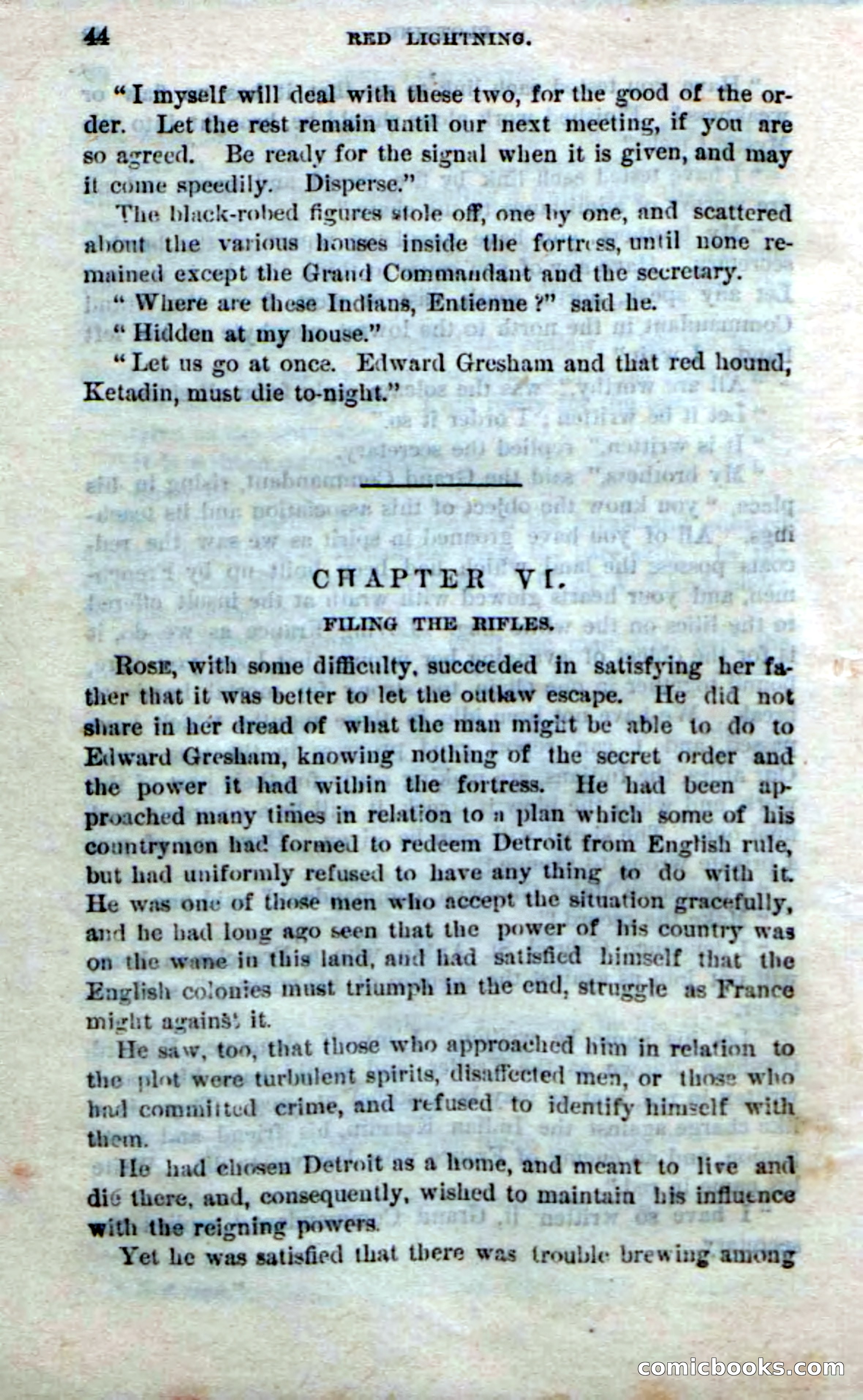 Beadle's Dime Novels No. 248: Red Lightning — page 42 of 100