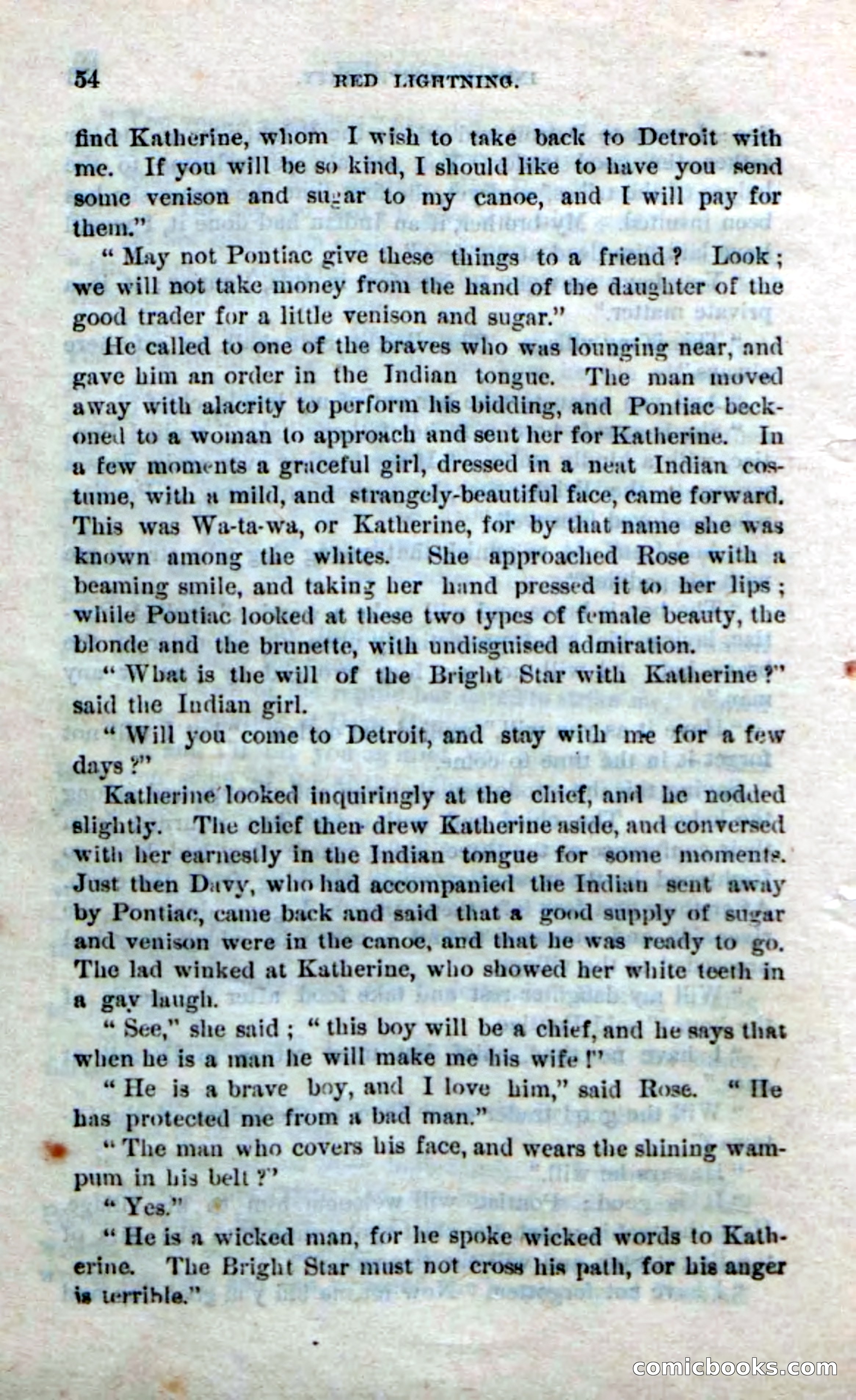 Beadle's Dime Novels No. 248: Red Lightning — page 52 of 100