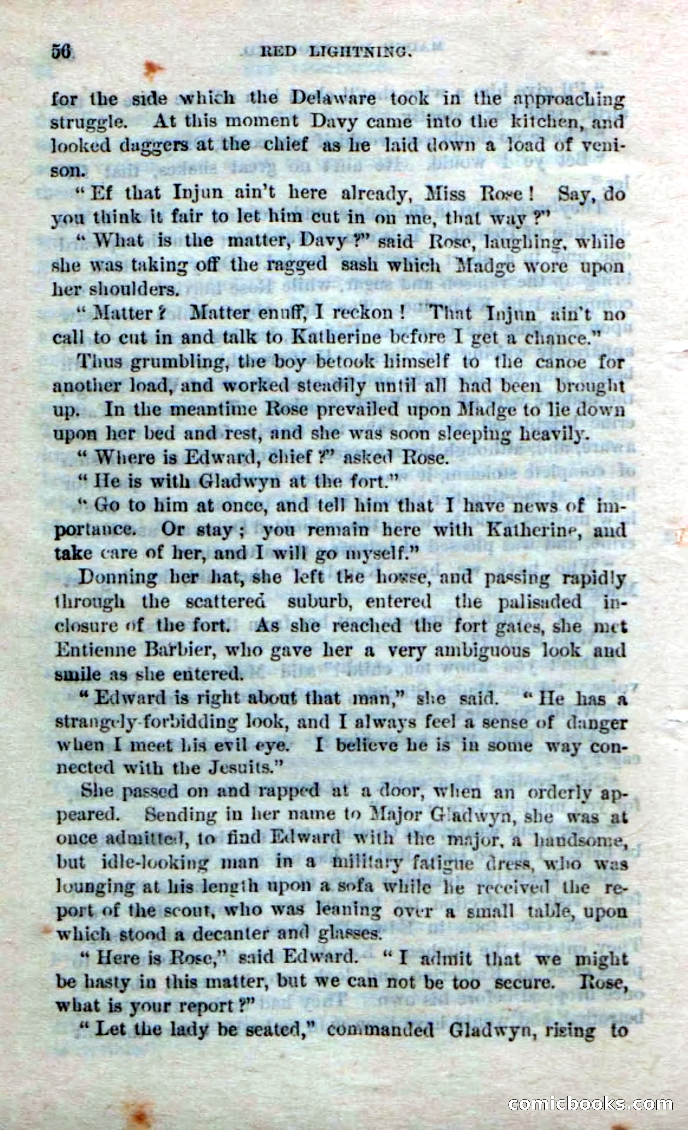 Beadle's Dime Novels No. 248: Red Lightning — page 54 of 100
