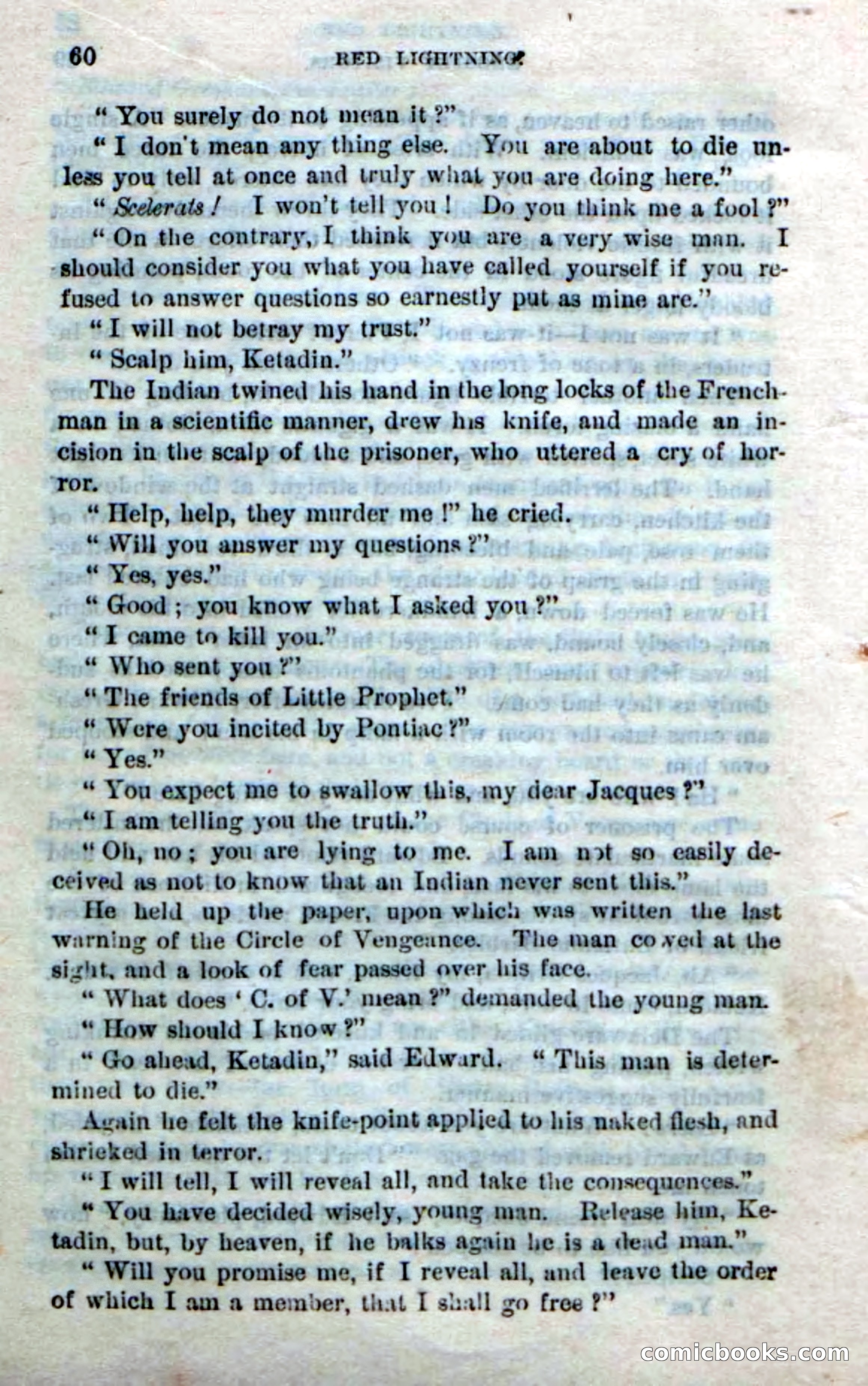 Beadle's Dime Novels No. 248: Red Lightning — page 58 of 100