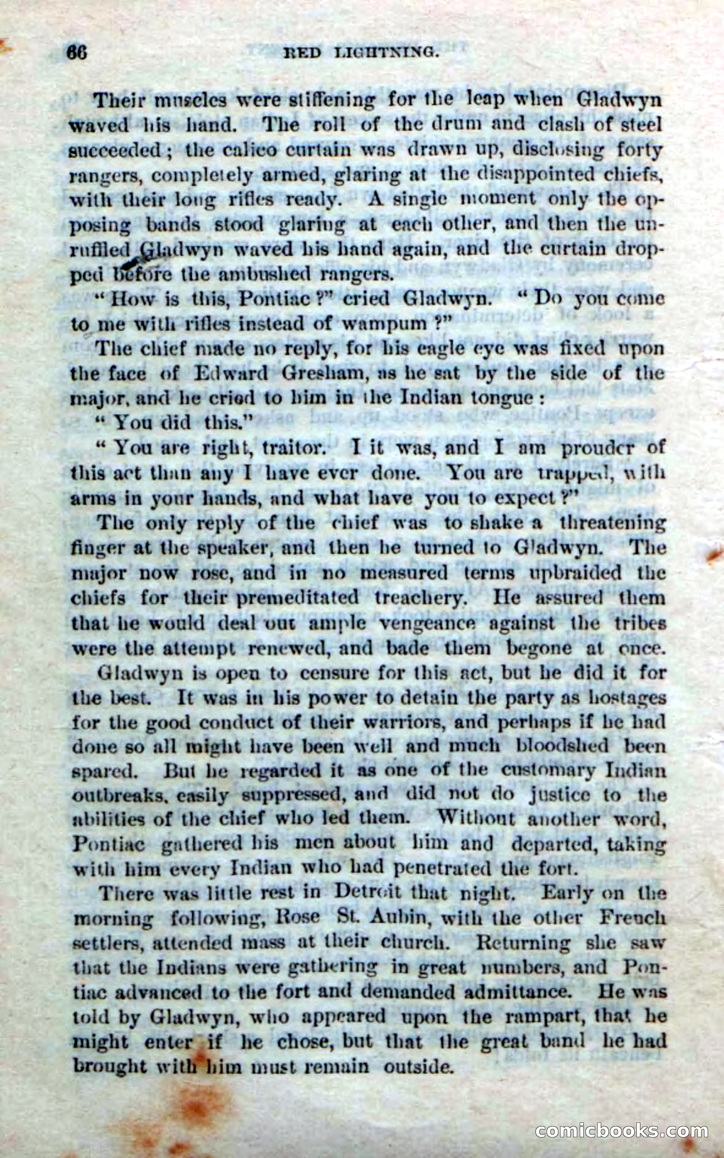Beadle's Dime Novels No. 248: Red Lightning — page 64 of 100