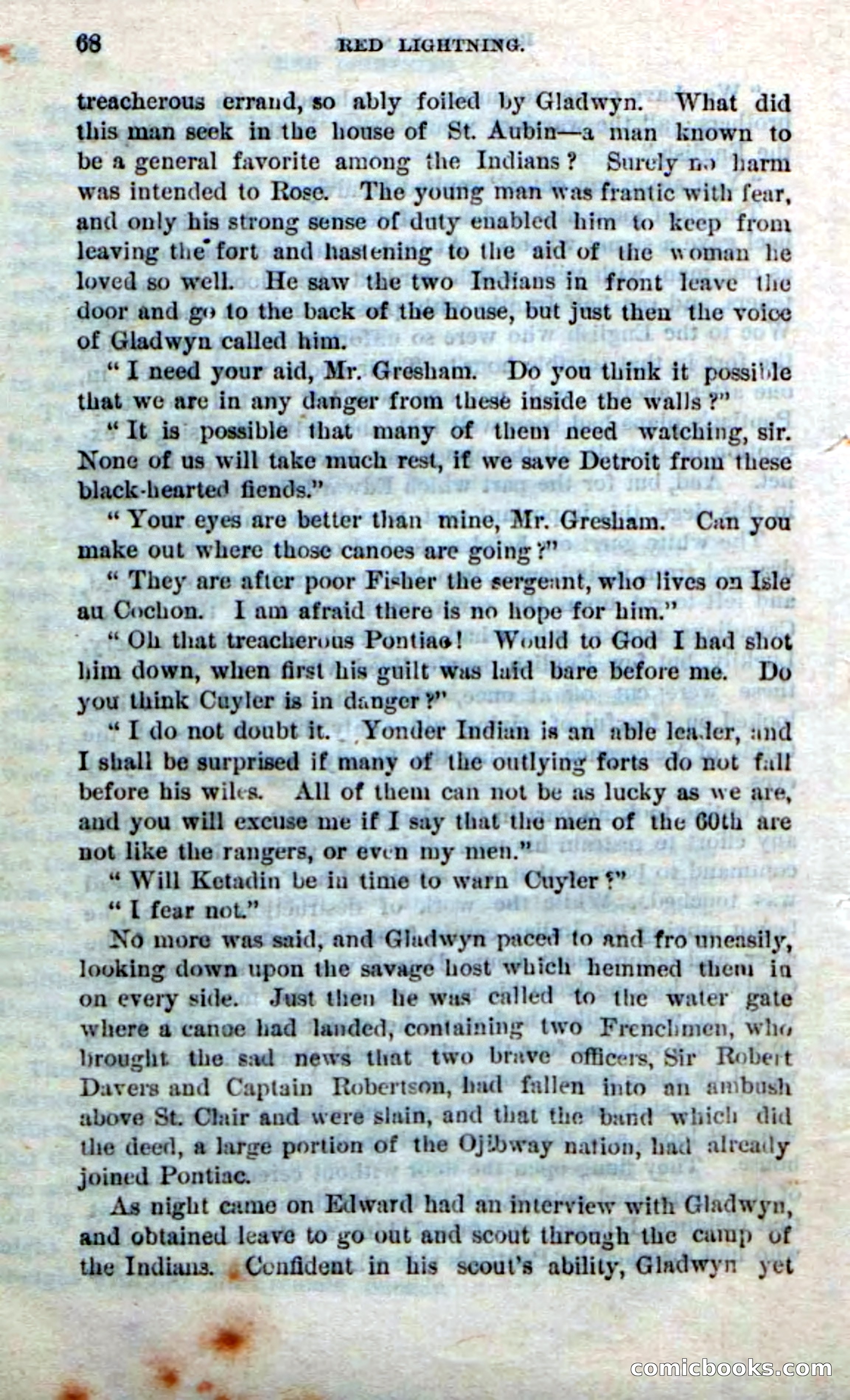Beadle's Dime Novels No. 248: Red Lightning — page 66 of 100