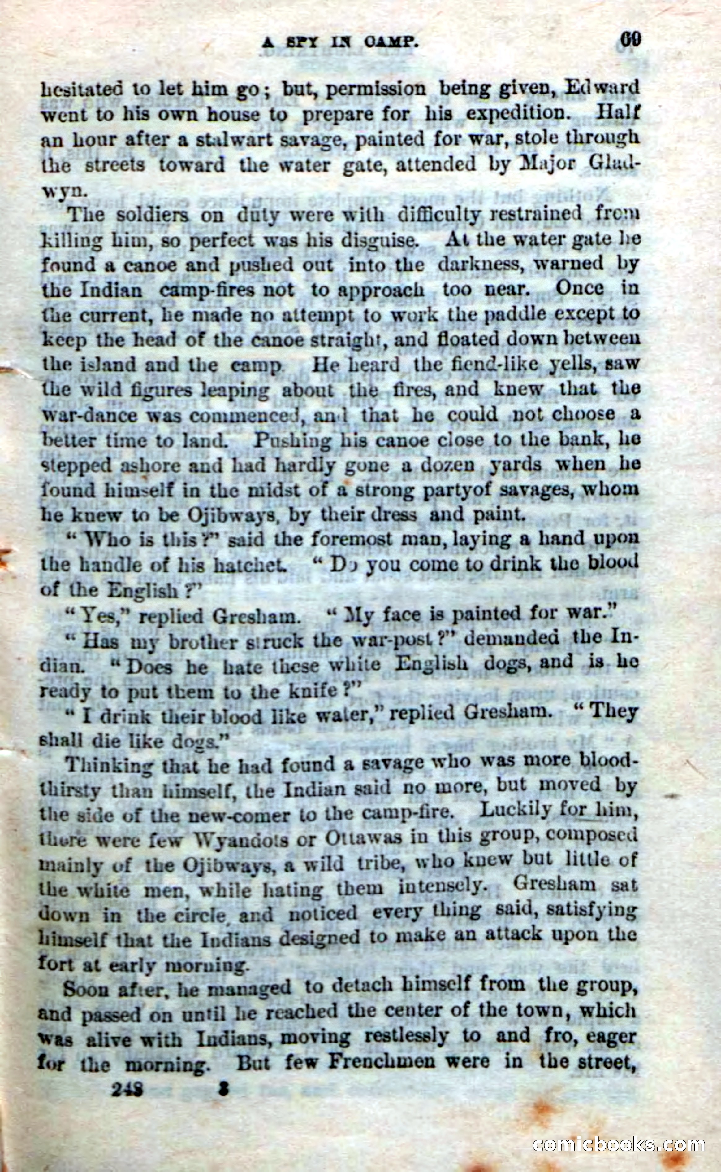 Beadle's Dime Novels No. 248: Red Lightning — page 67 of 100