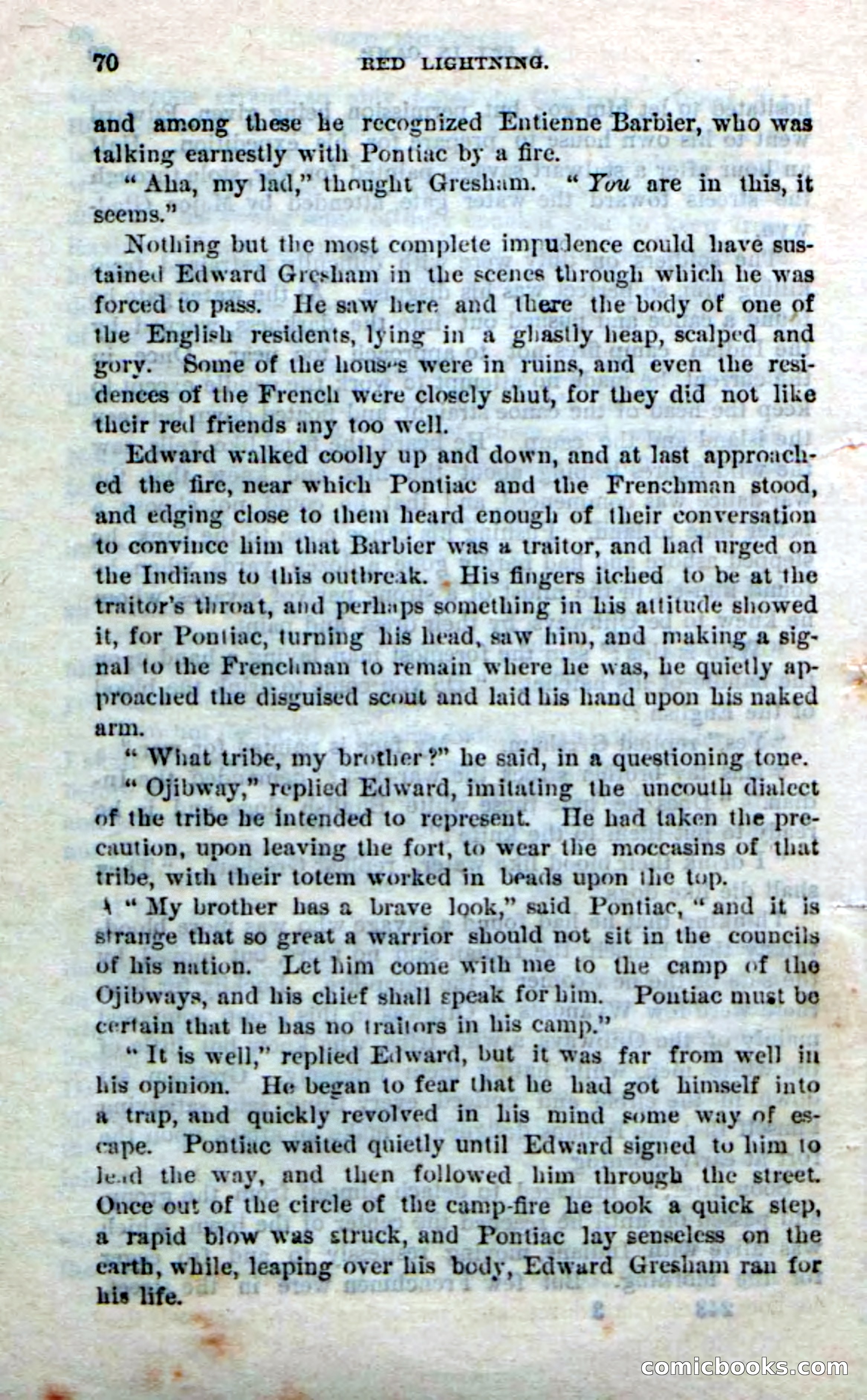 Beadle's Dime Novels No. 248: Red Lightning — page 68 of 100