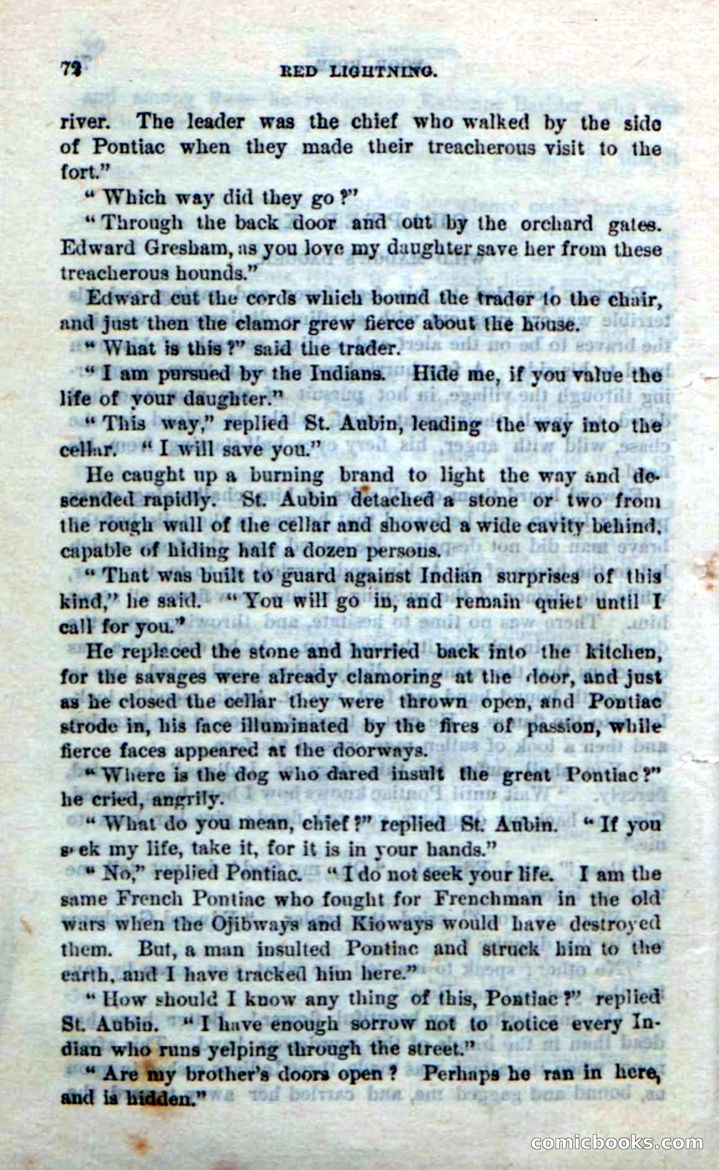 Beadle's Dime Novels No. 248: Red Lightning — page 70 of 100