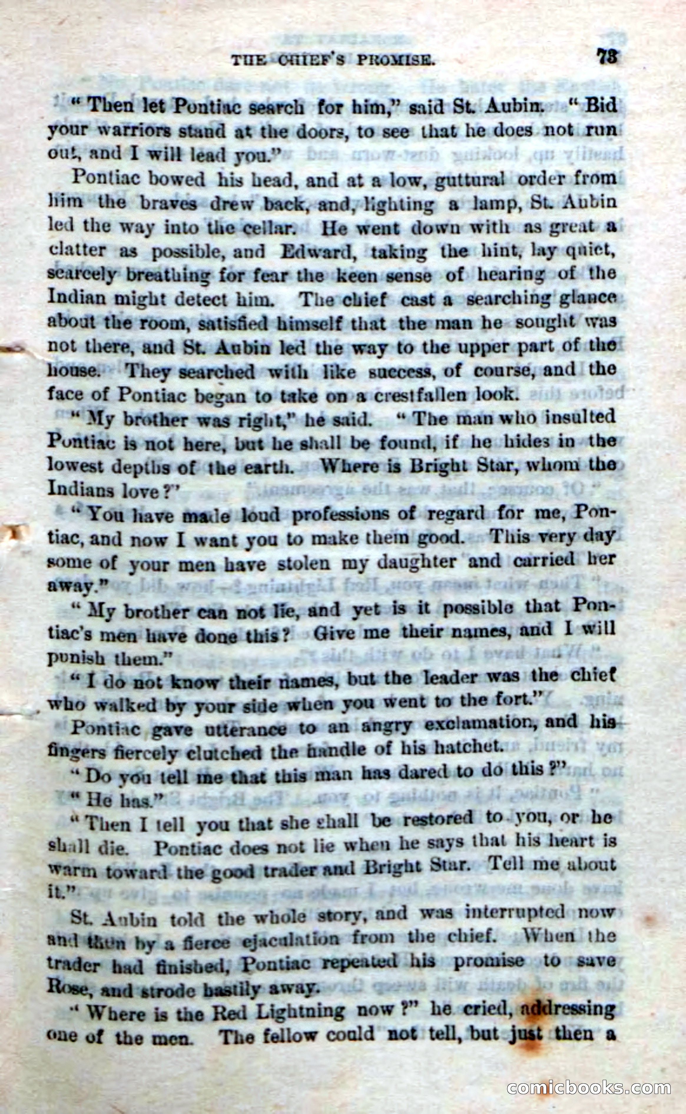 Beadle's Dime Novels No. 248: Red Lightning — page 71 of 100