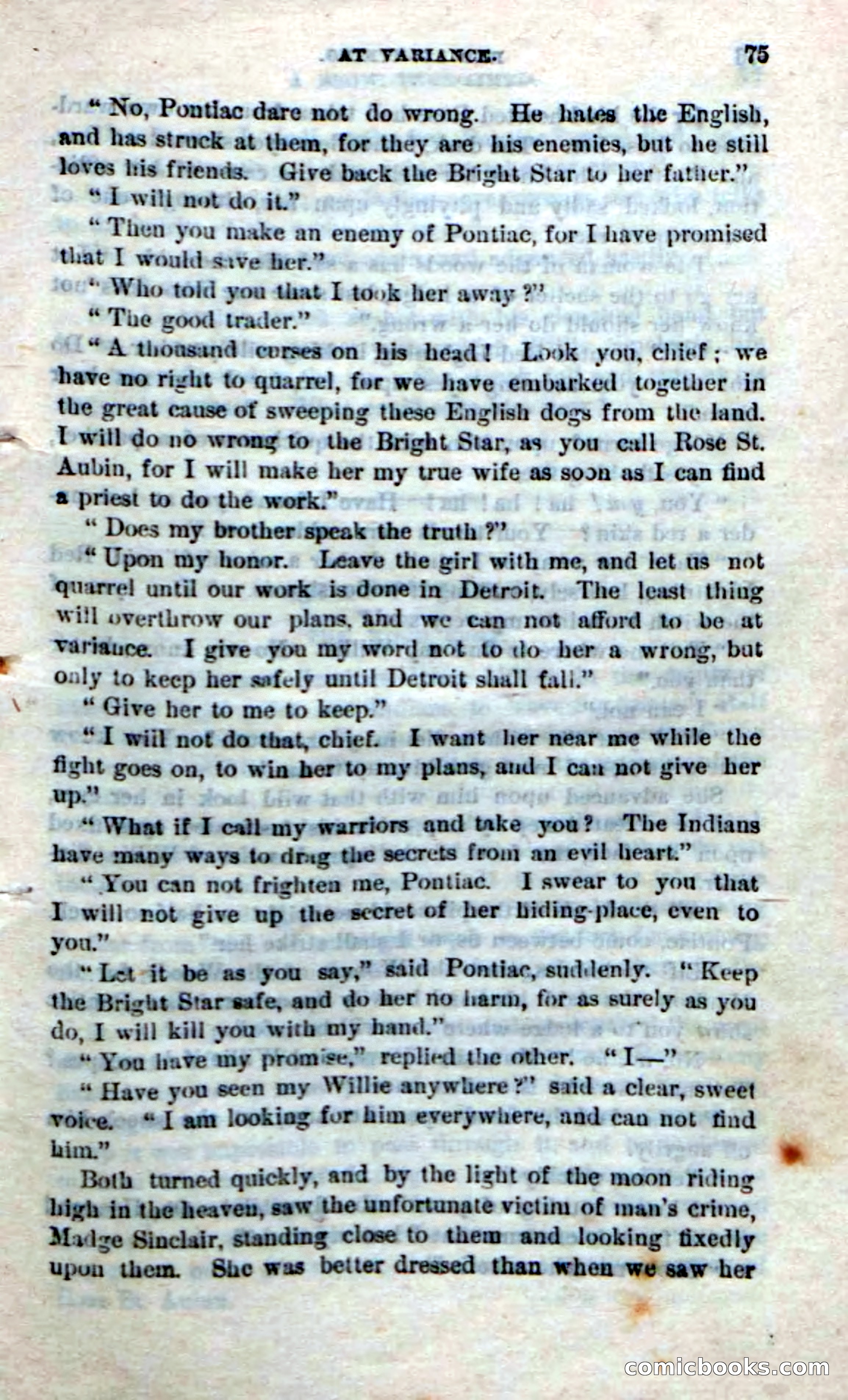 Beadle's Dime Novels No. 248: Red Lightning — page 73 of 100