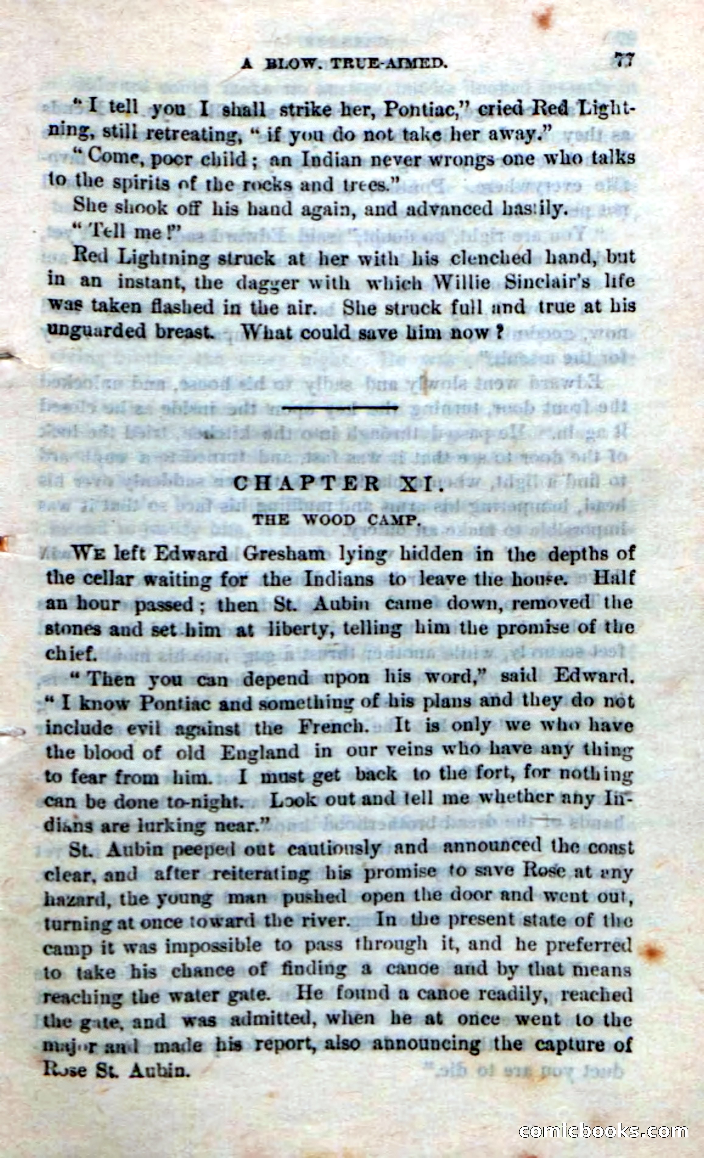 Beadle's Dime Novels No. 248: Red Lightning — page 75 of 100