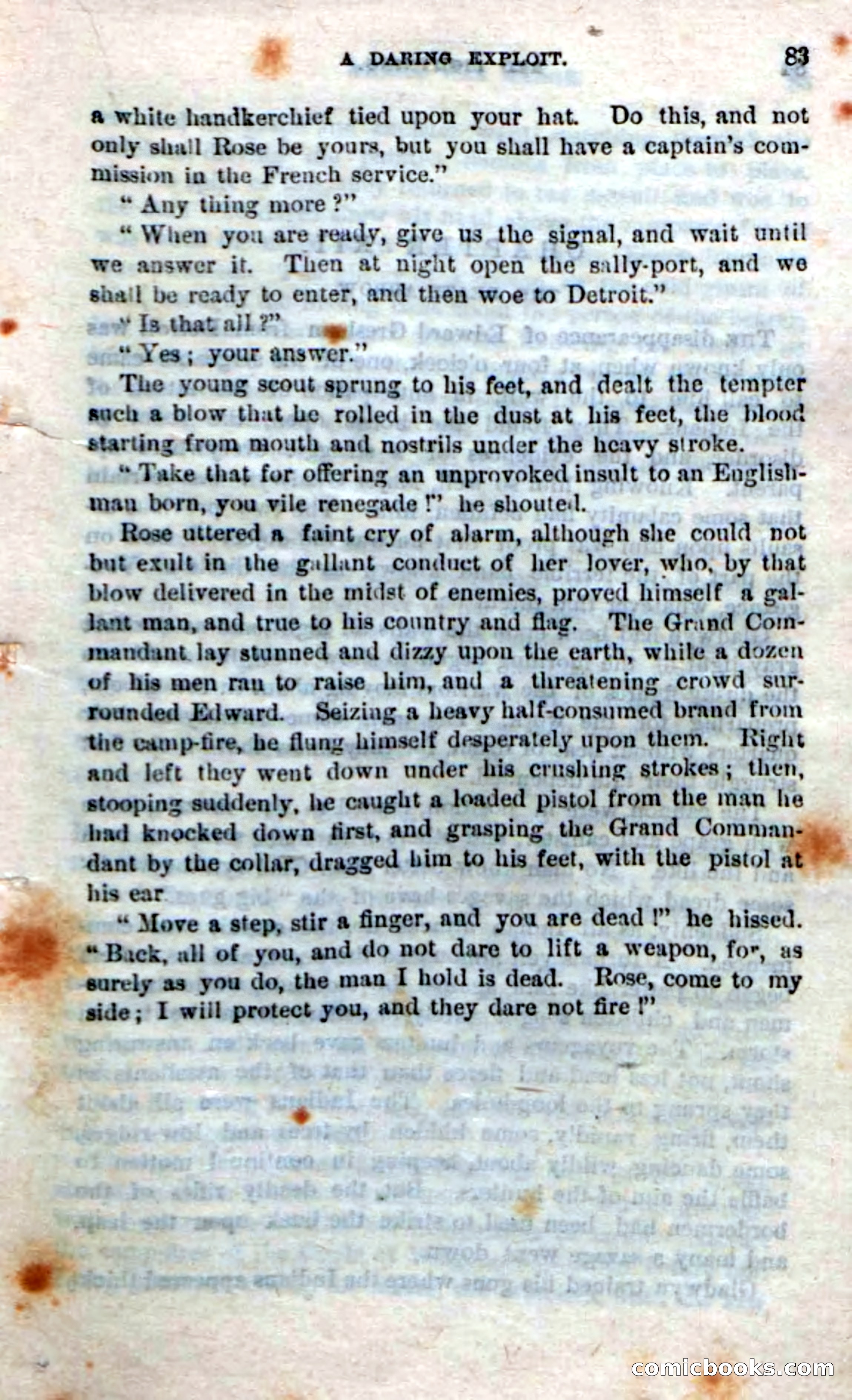 Beadle's Dime Novels No. 248: Red Lightning — page 81 of 100