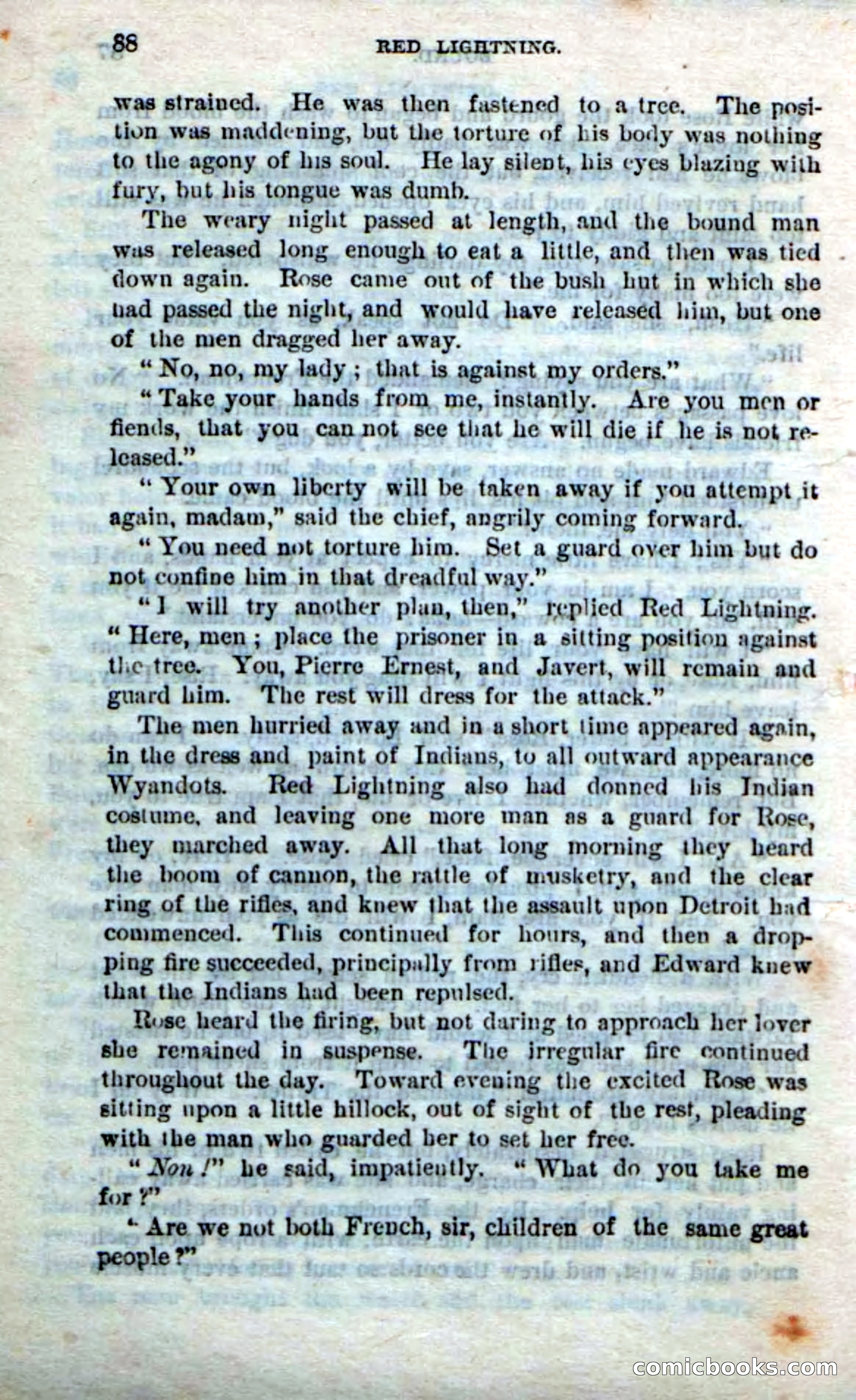 Beadle's Dime Novels No. 248: Red Lightning — page 86 of 100