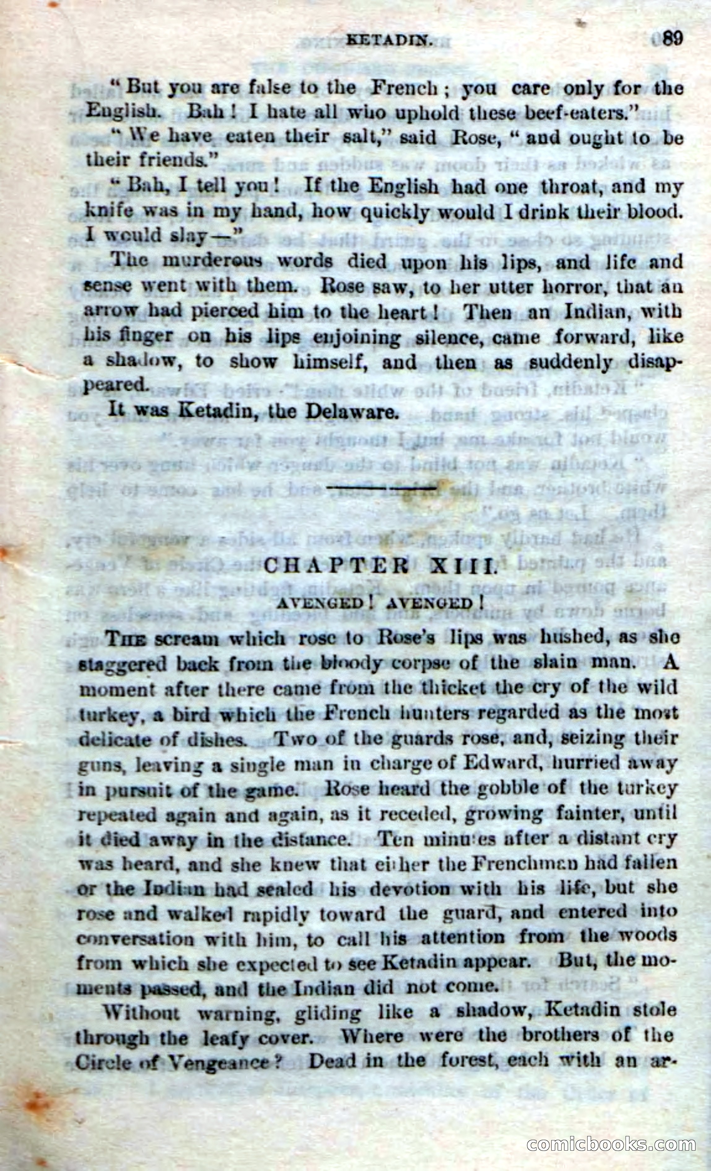 Beadle's Dime Novels No. 248: Red Lightning — page 87 of 100