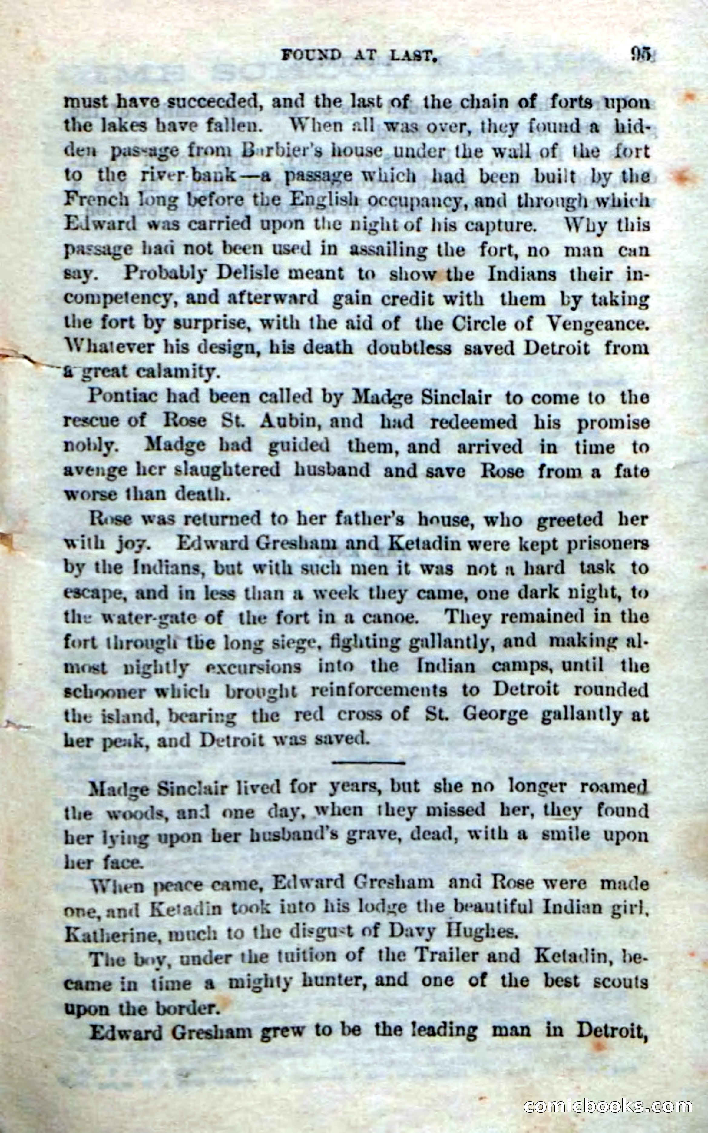 Beadle's Dime Novels No. 248: Red Lightning — page 93 of 100