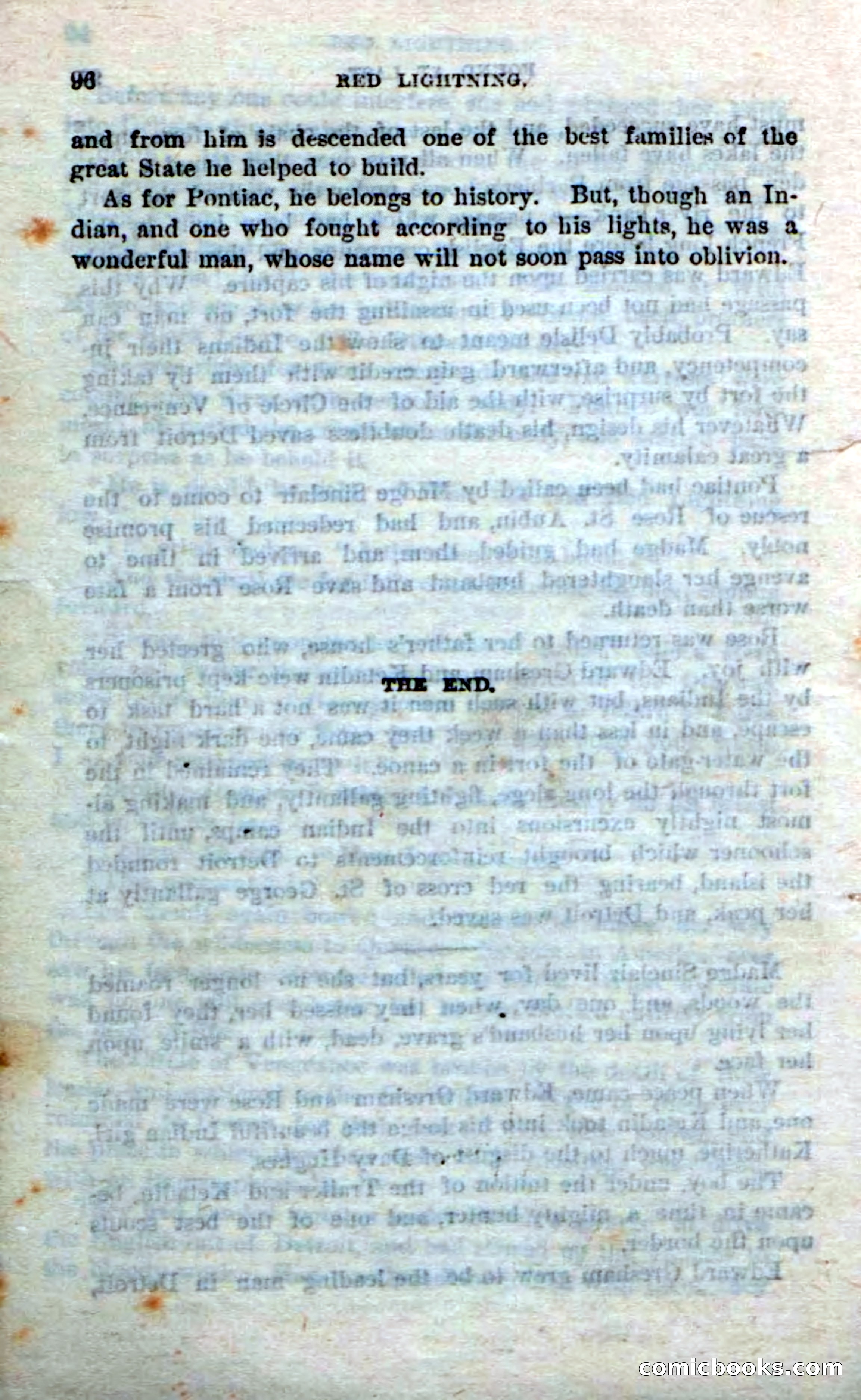 Beadle's Dime Novels No. 248: Red Lightning — page 94 of 100